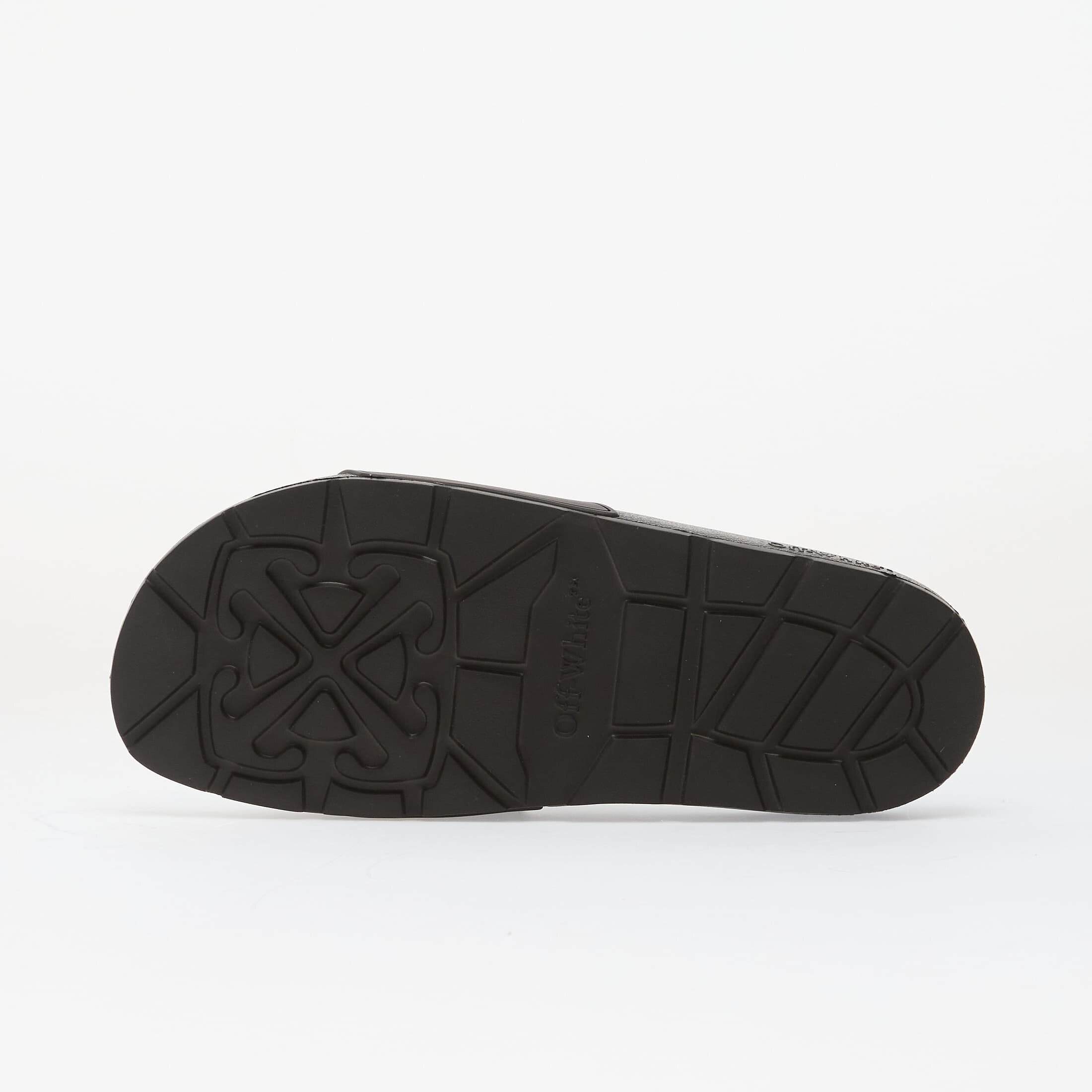 Off-White Обувки M-Bookish Sliders-002 Black/ White