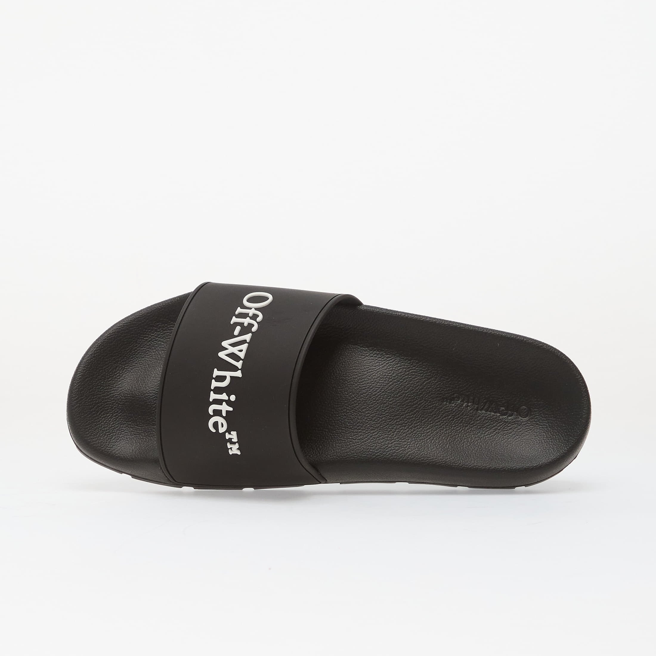 Off-White Обувки M-Bookish Sliders-002 Black/ White
