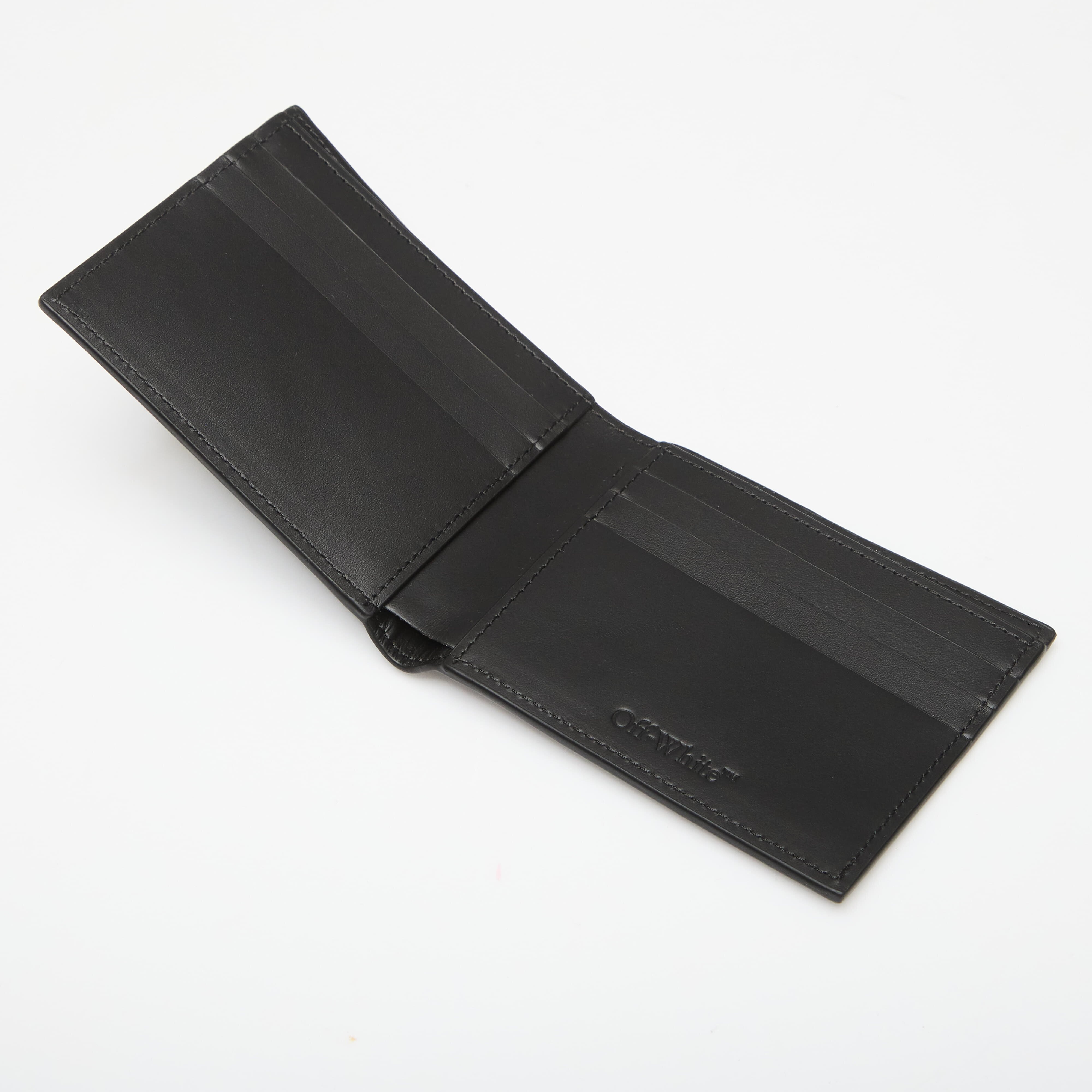 Off-White Портфейл Bookish Bifold Black