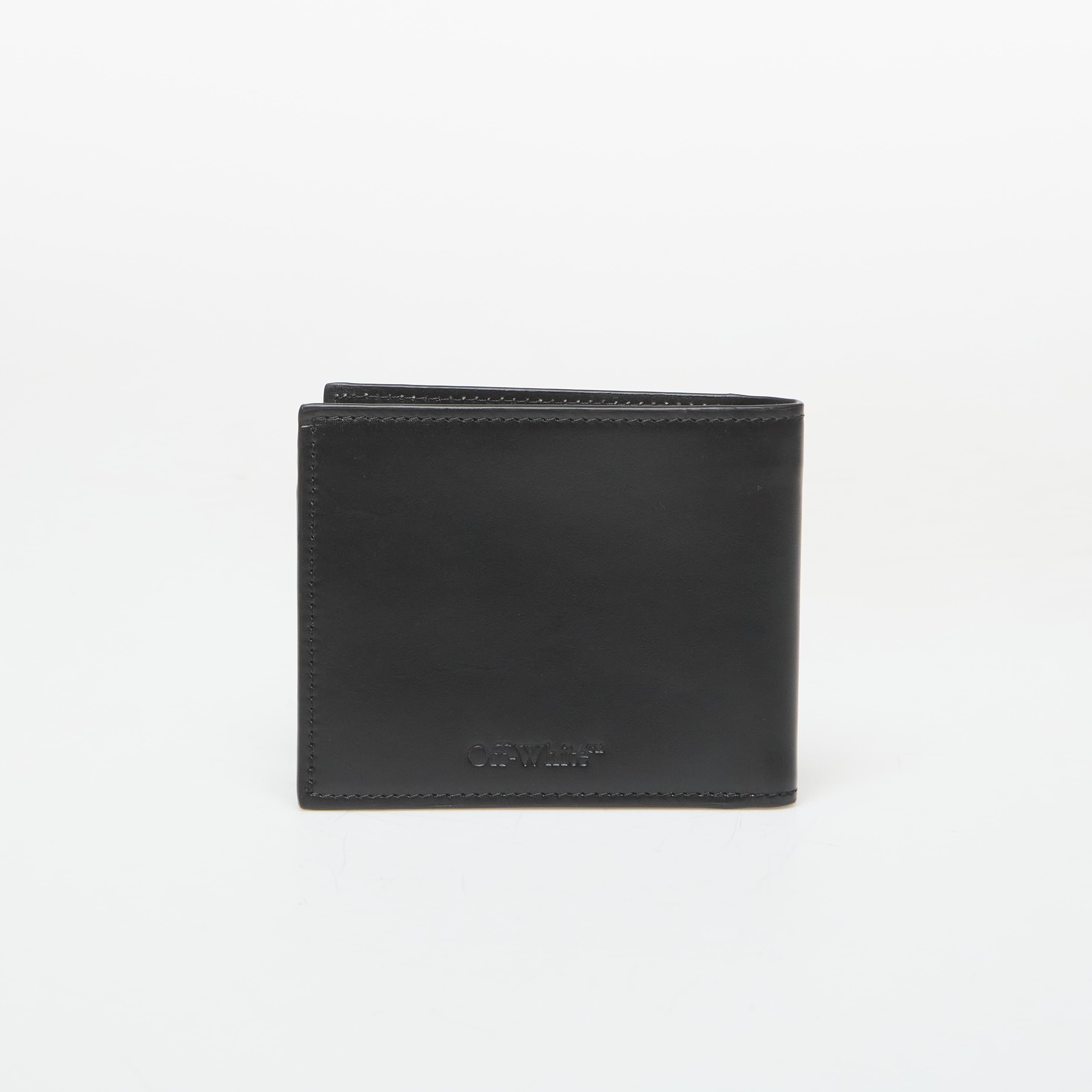Off-White Портфейл Jitney Quote Bifold Black