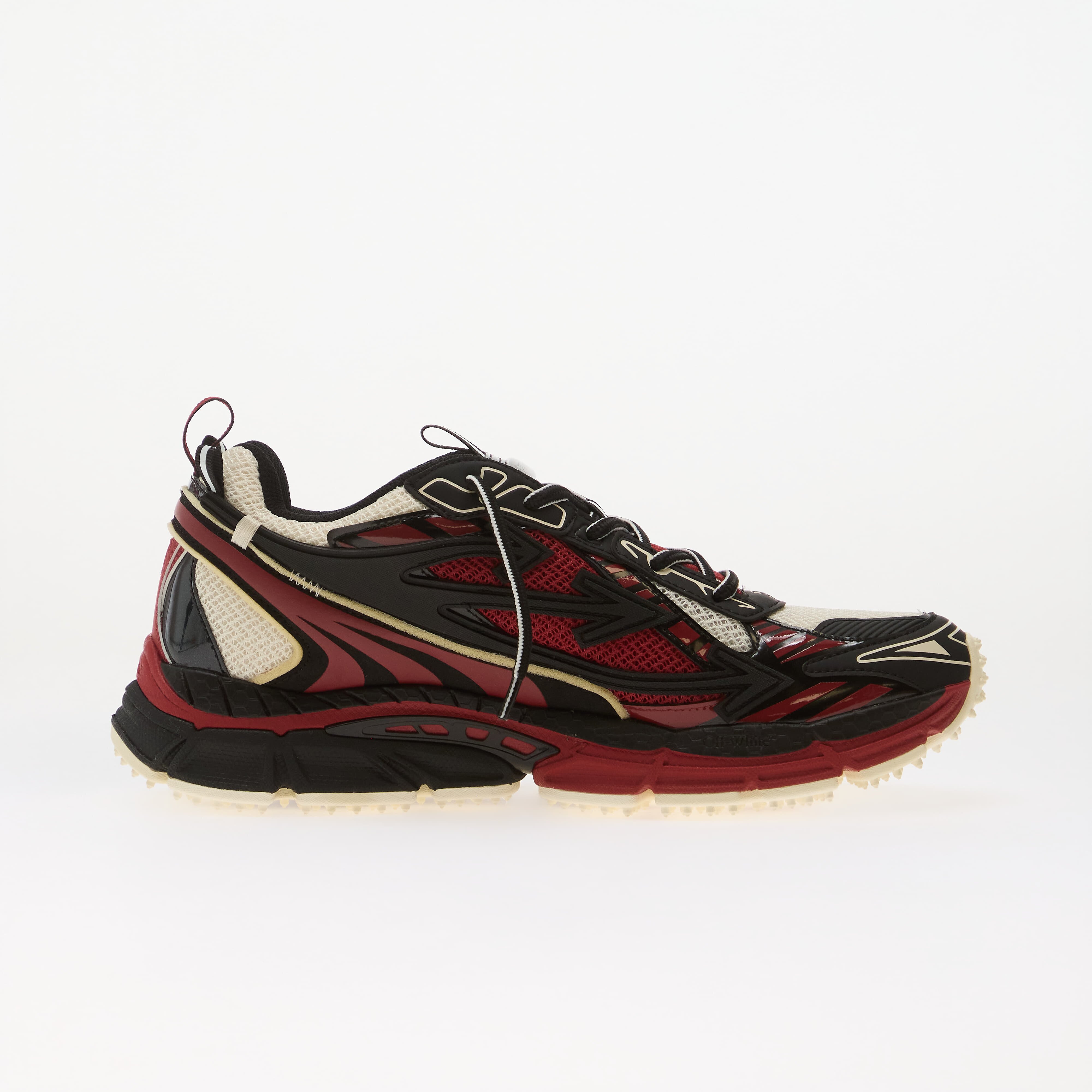 Off-White Сникърси Be Right Back Black/ Red/ White