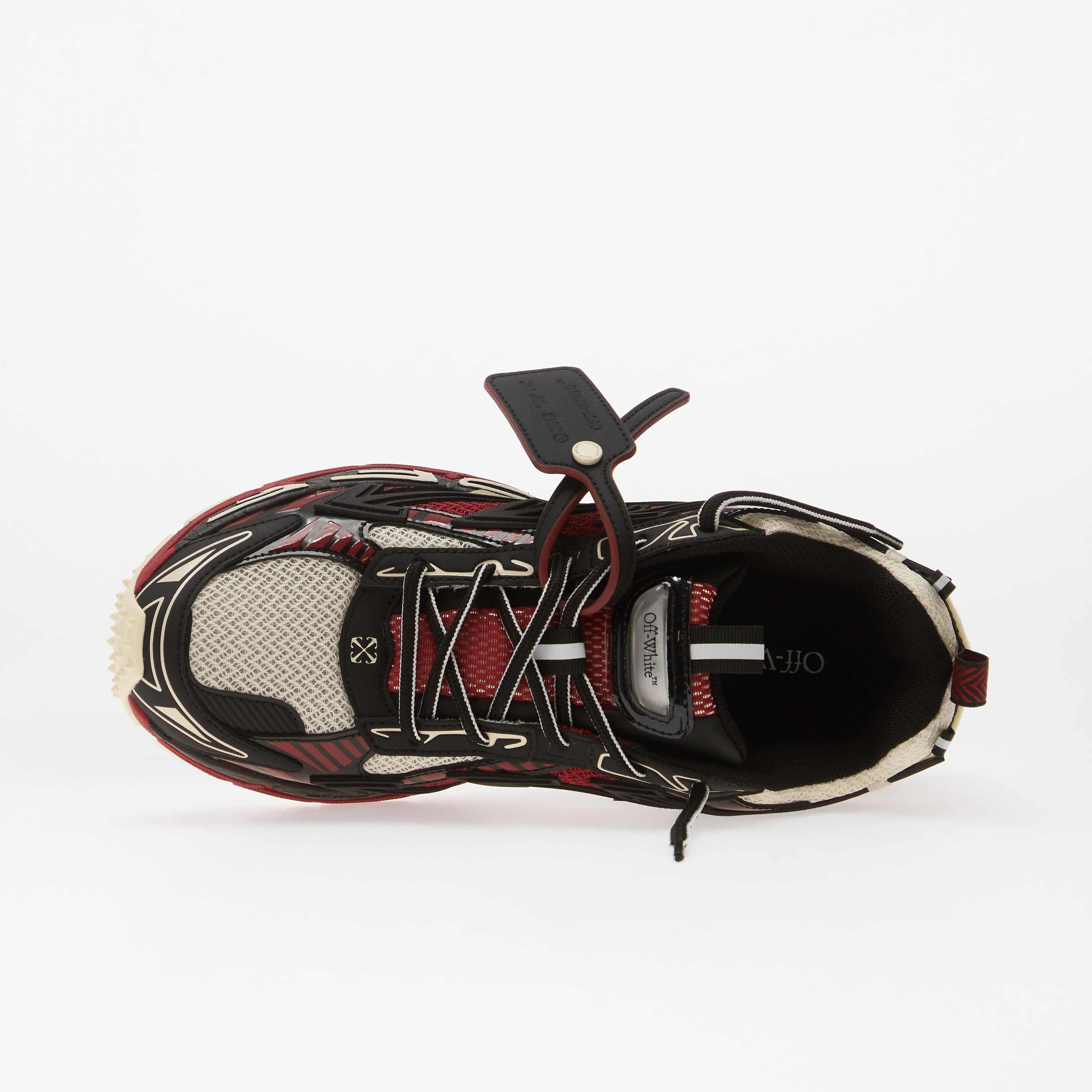 Off-White Сникърси Be Right Back Black/ Red/ White