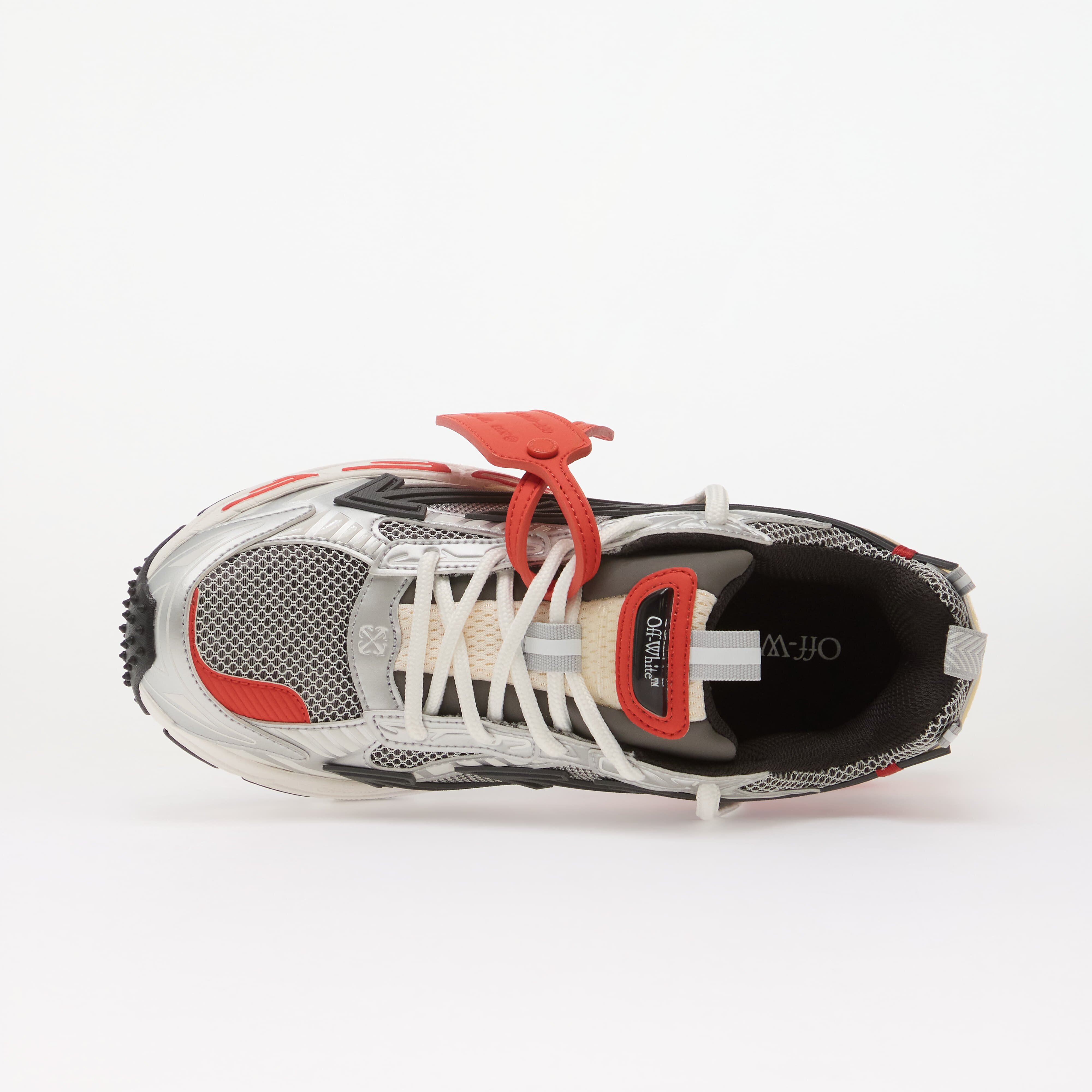 Off-White Сникърси Be Right Back Sneakers Grey/ Red