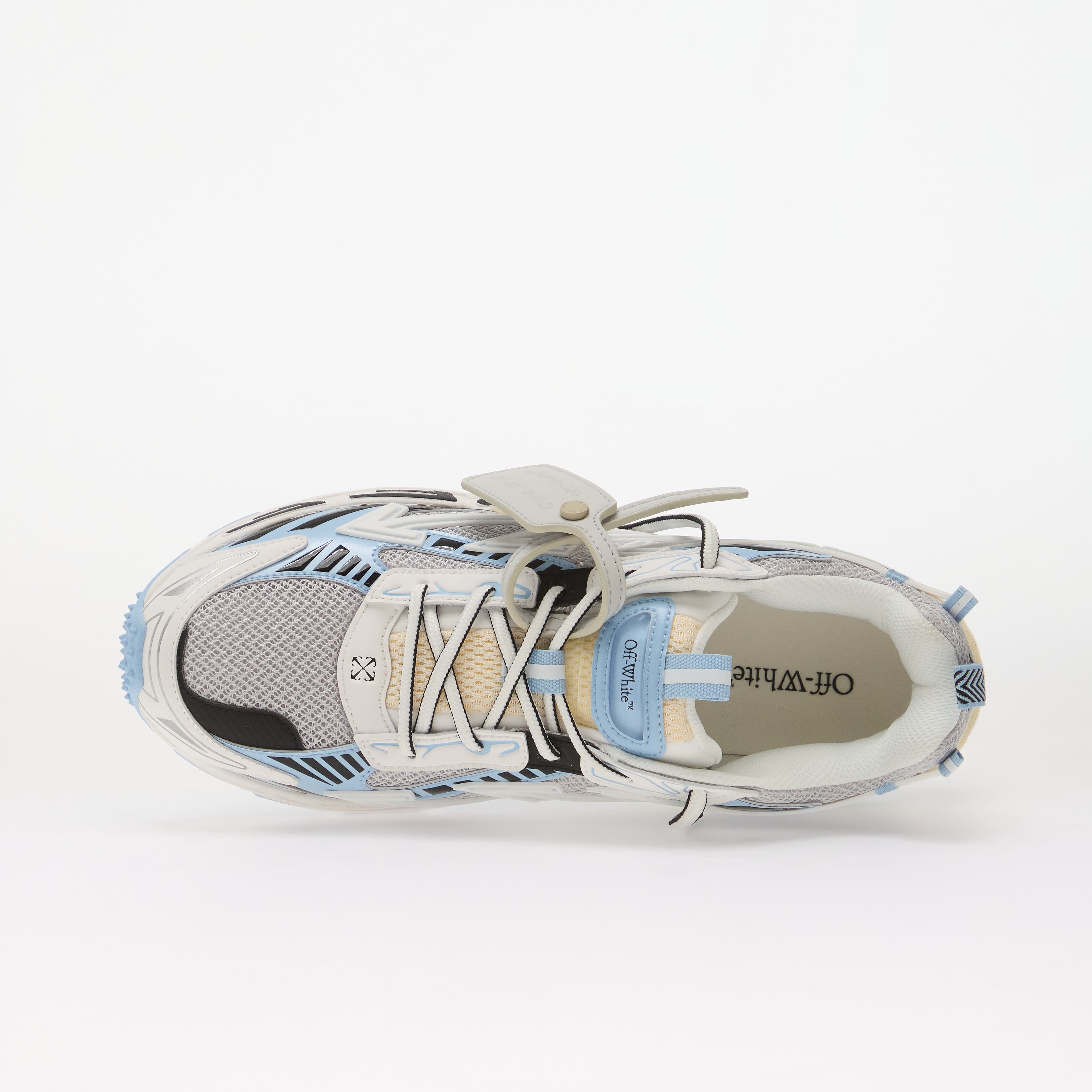 Off-White Сникърси Be Right Back Sneakers White/ Light Blue