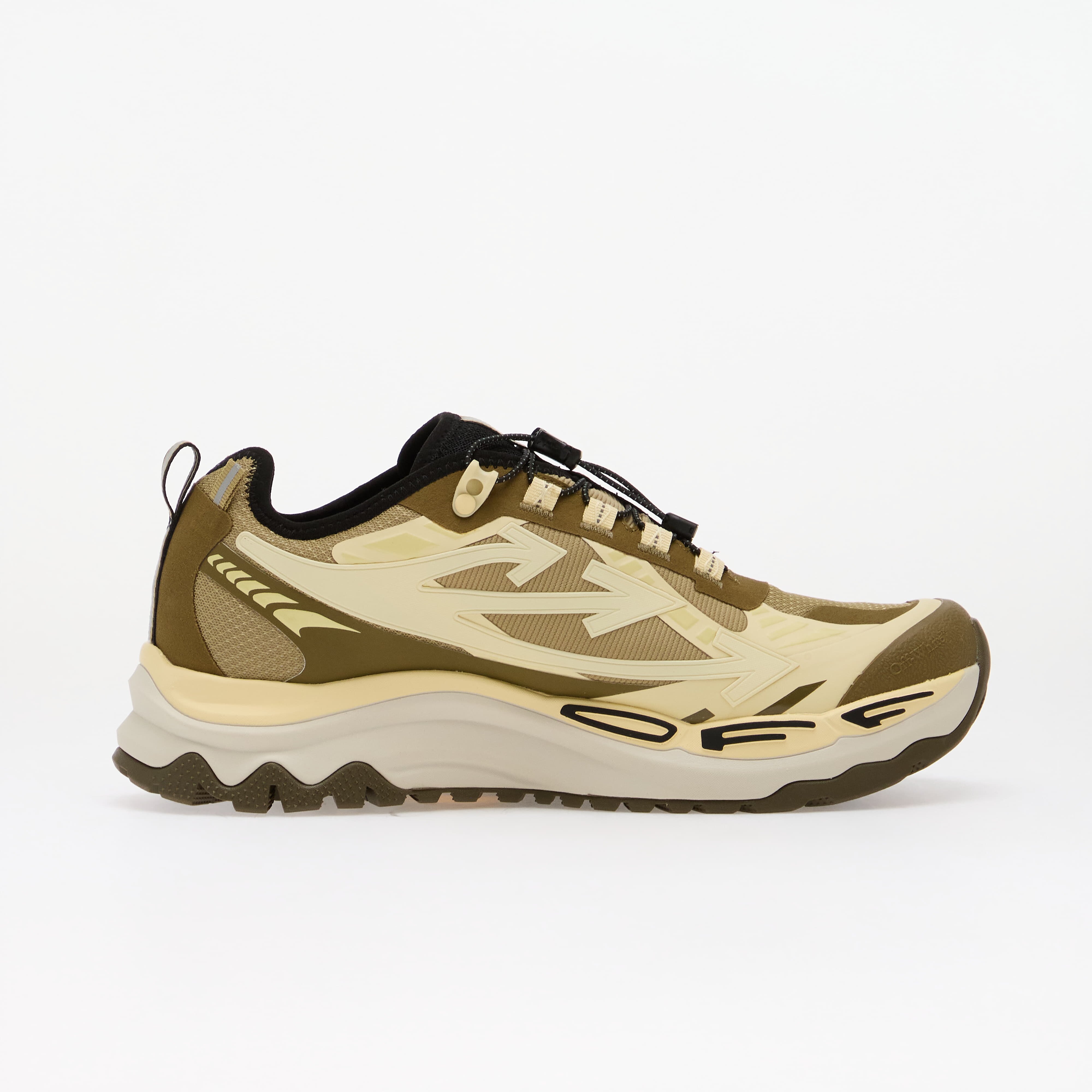 Off-White Сникърси Be Right Back Trail Low Military Green