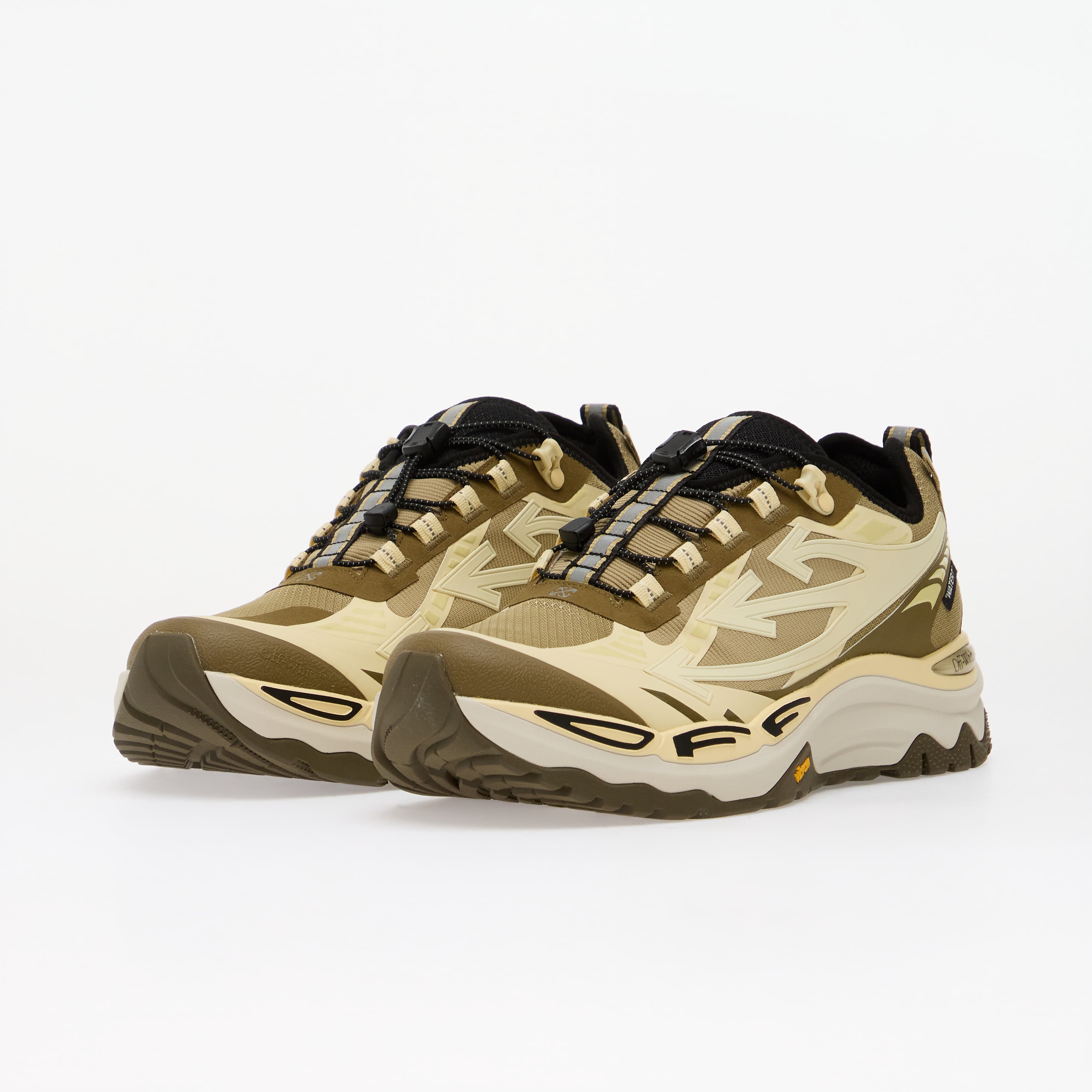 Off-White Сникърси Be Right Back Trail Low Military Green