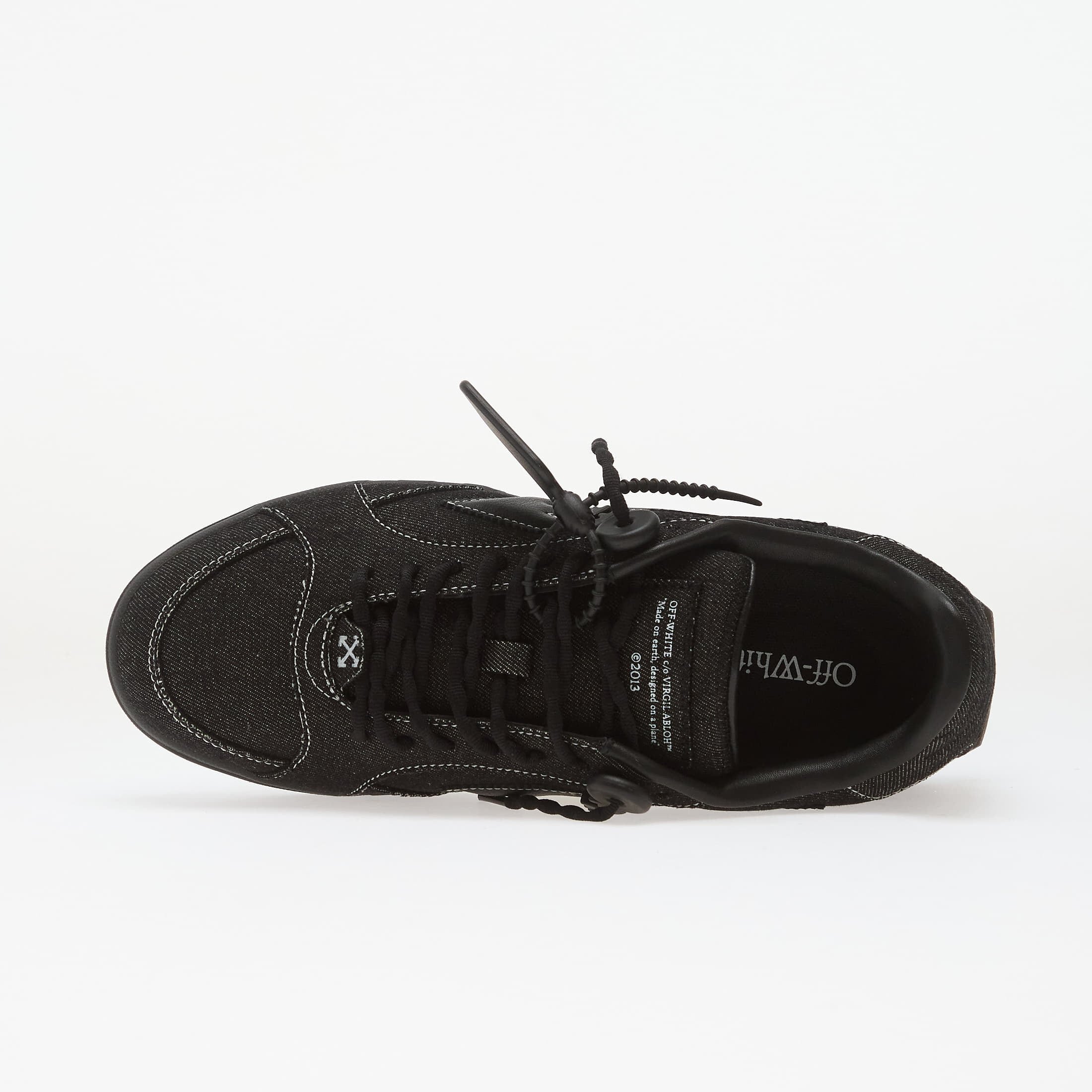 Off-White Сникърси M-Denim End Of Play-001 Black/ White