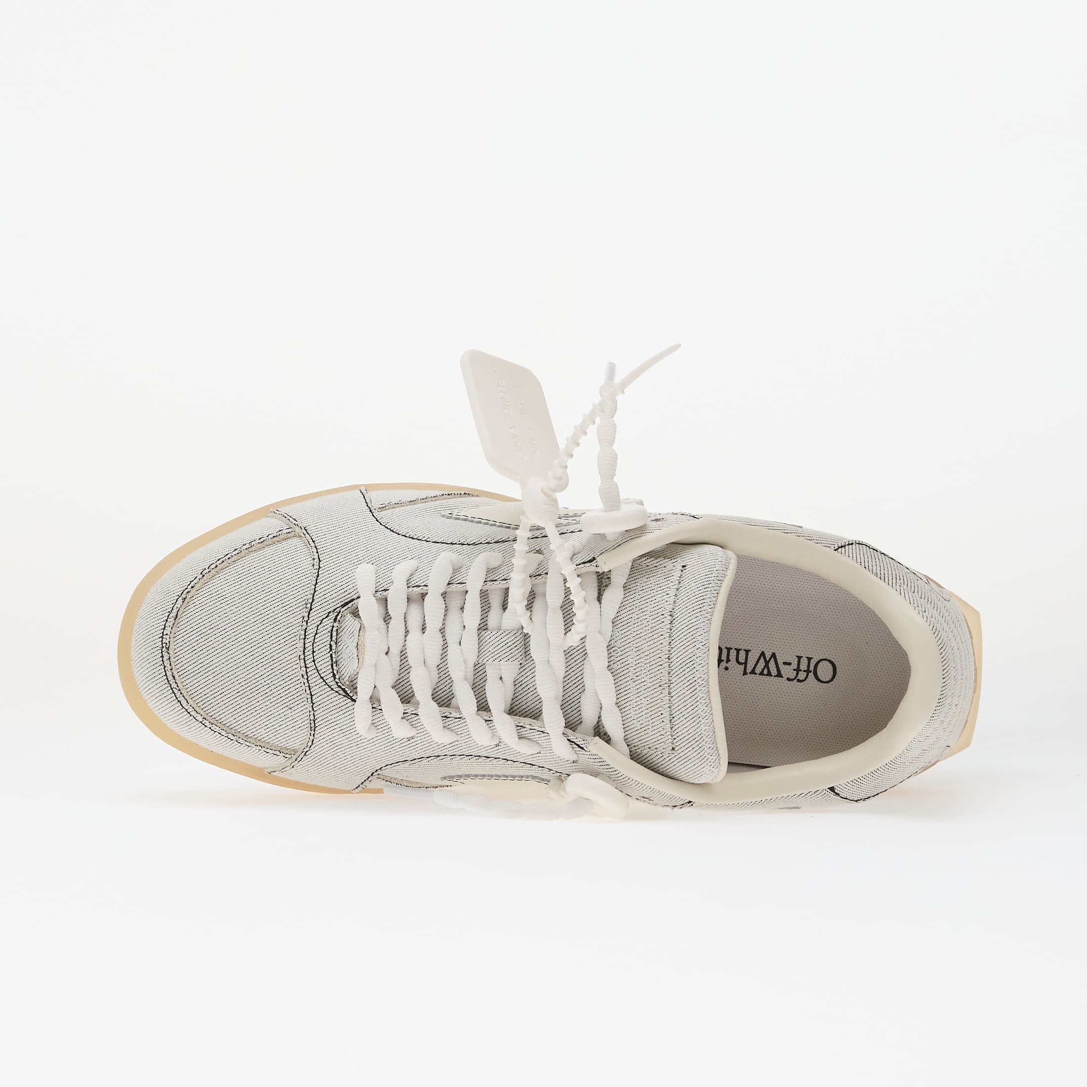 Off-White Сникърси M-Denim End Of Play-001 White/ Black