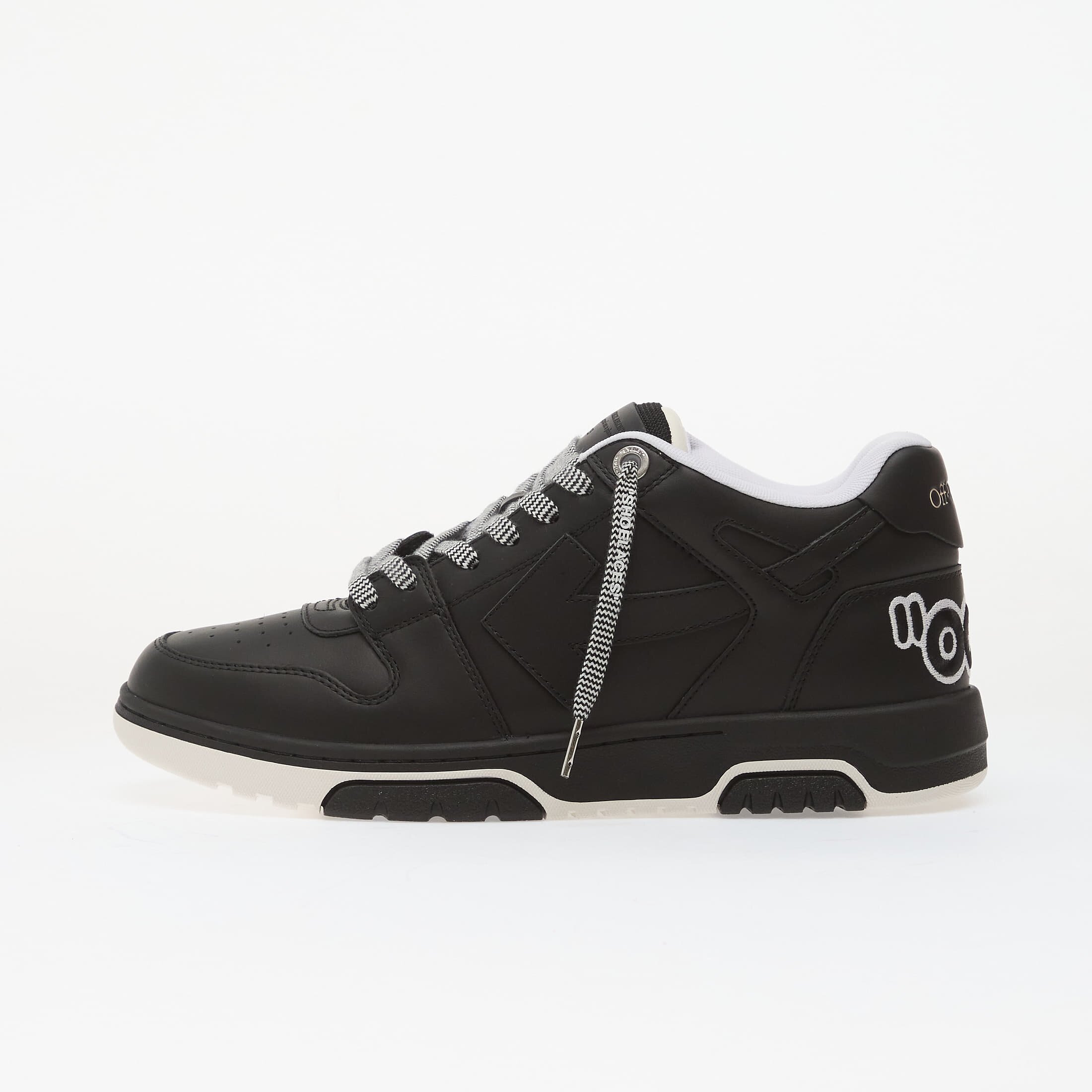 Off-White Сникърси M-Out Of Office Patch-006 Black/ Black