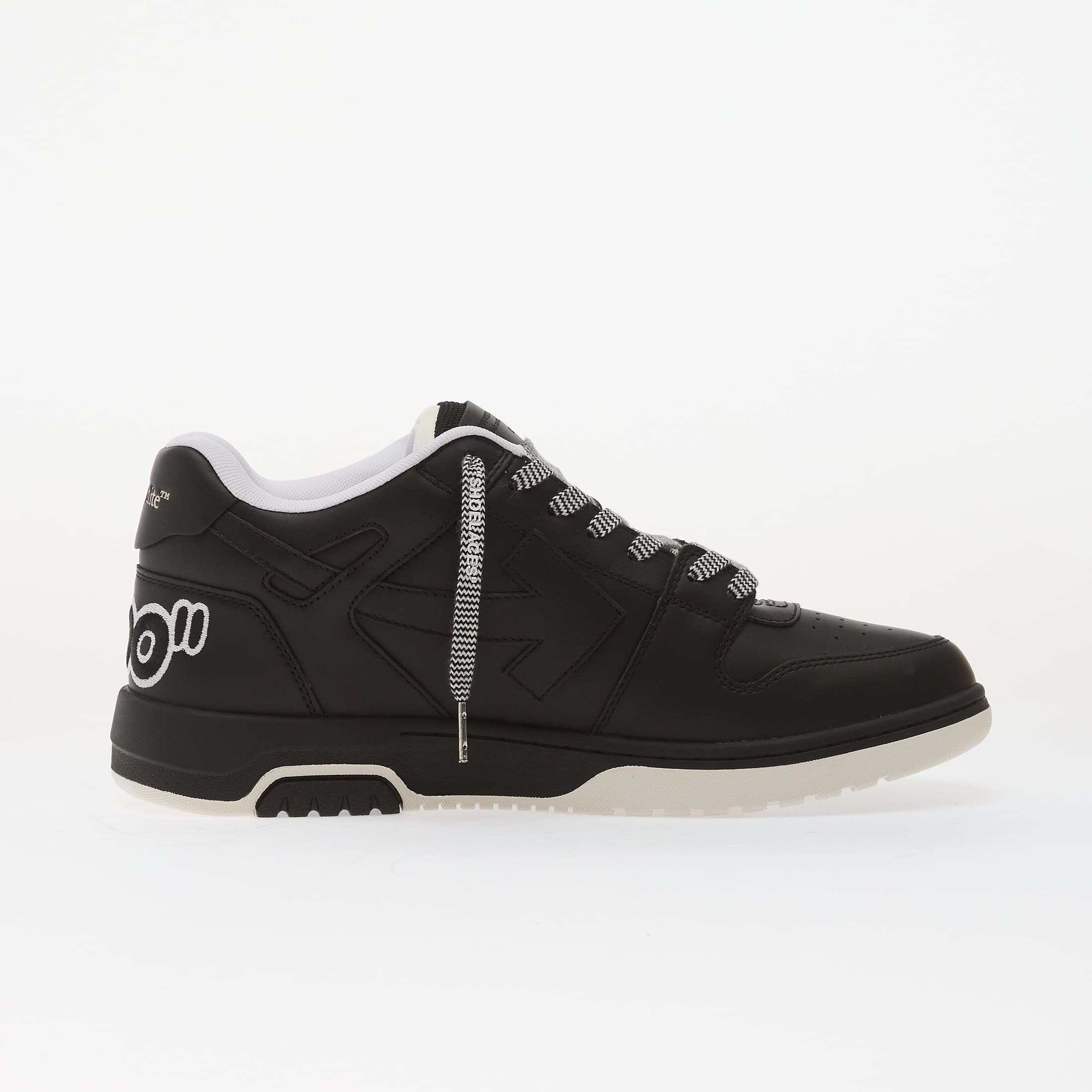 Off-White Сникърси M-Out Of Office Patch-006 Black/ Black