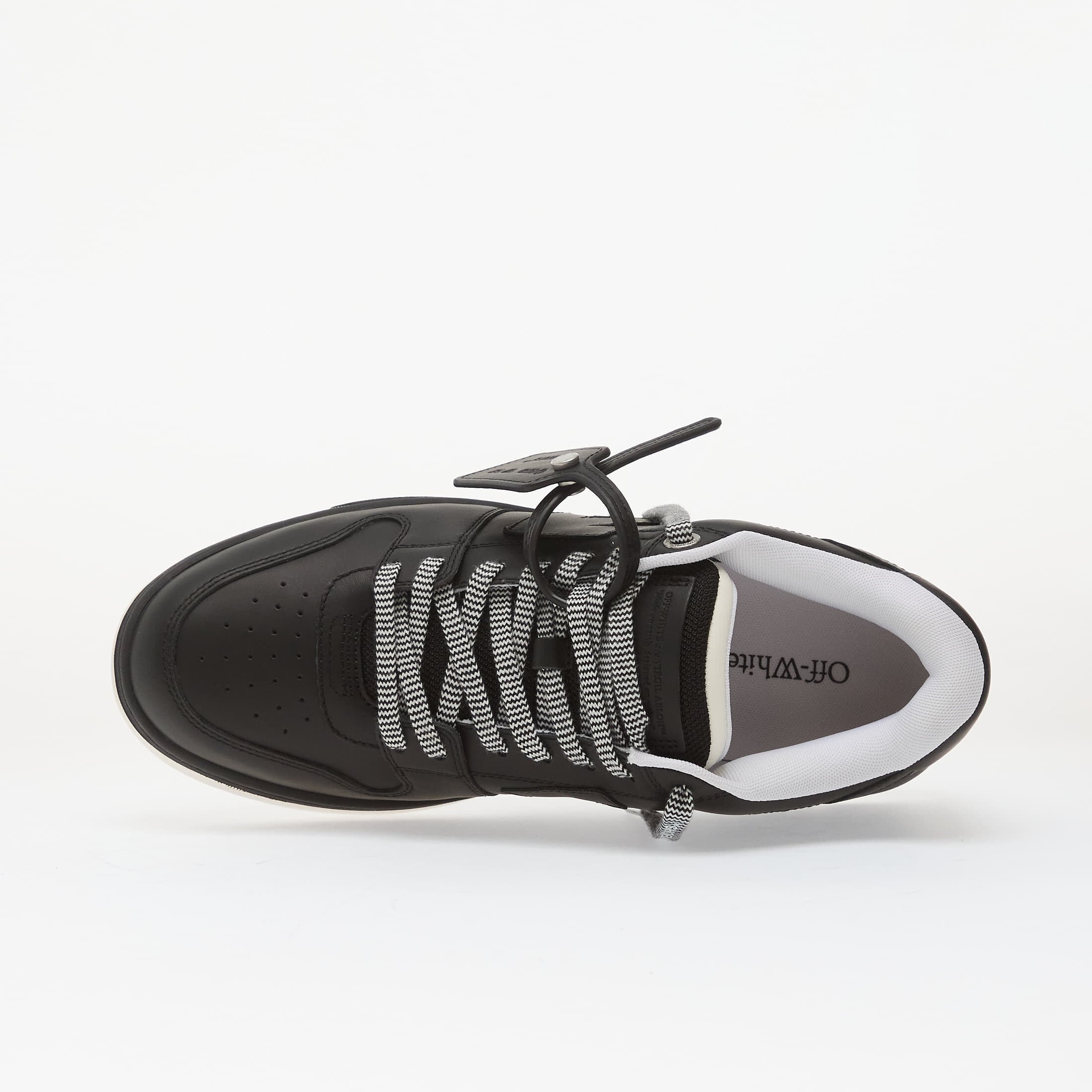 Off-White Сникърси M-Out Of Office Patch-006 Black/ Black