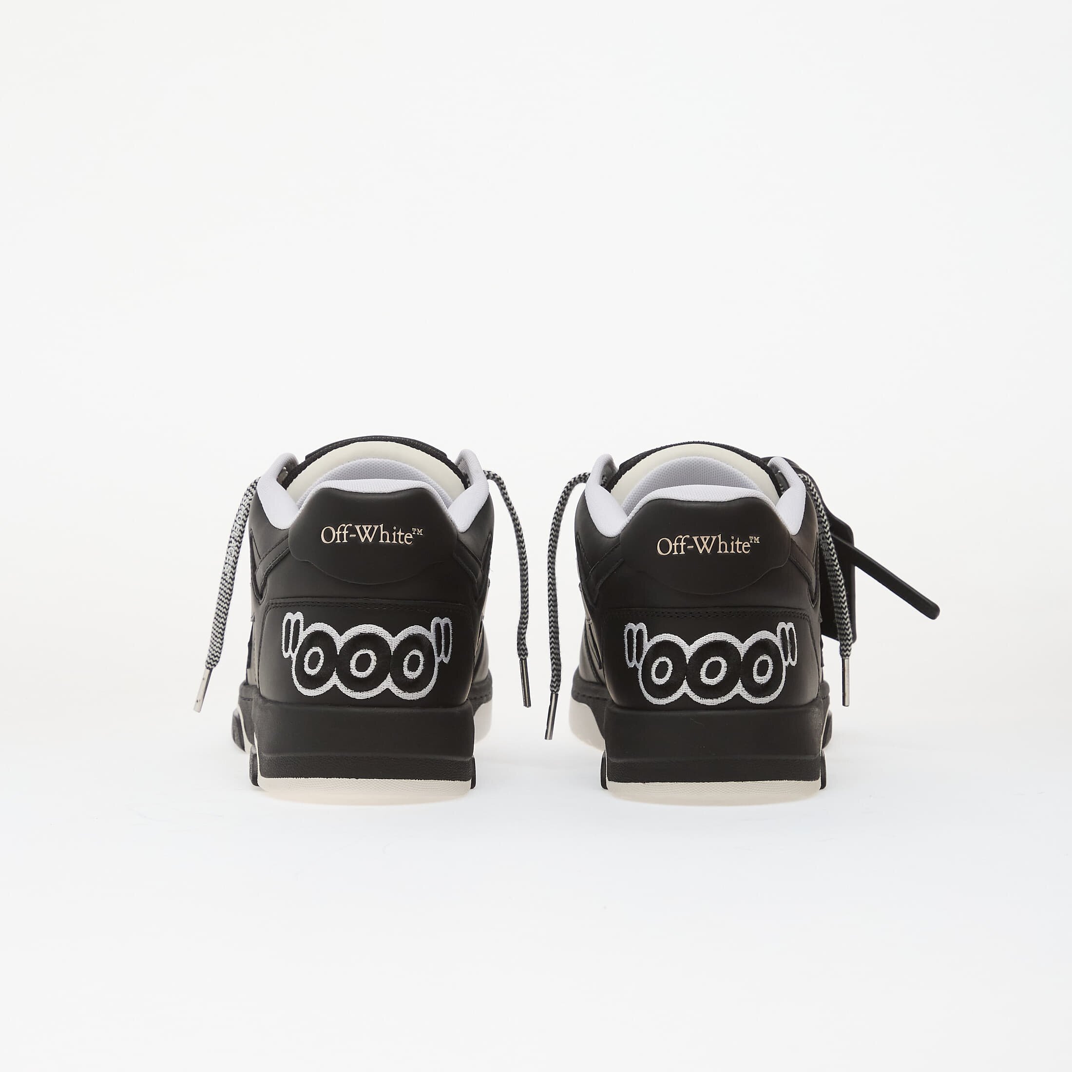 Off-White Сникърси M-Out Of Office Patch-006 Black/ Black