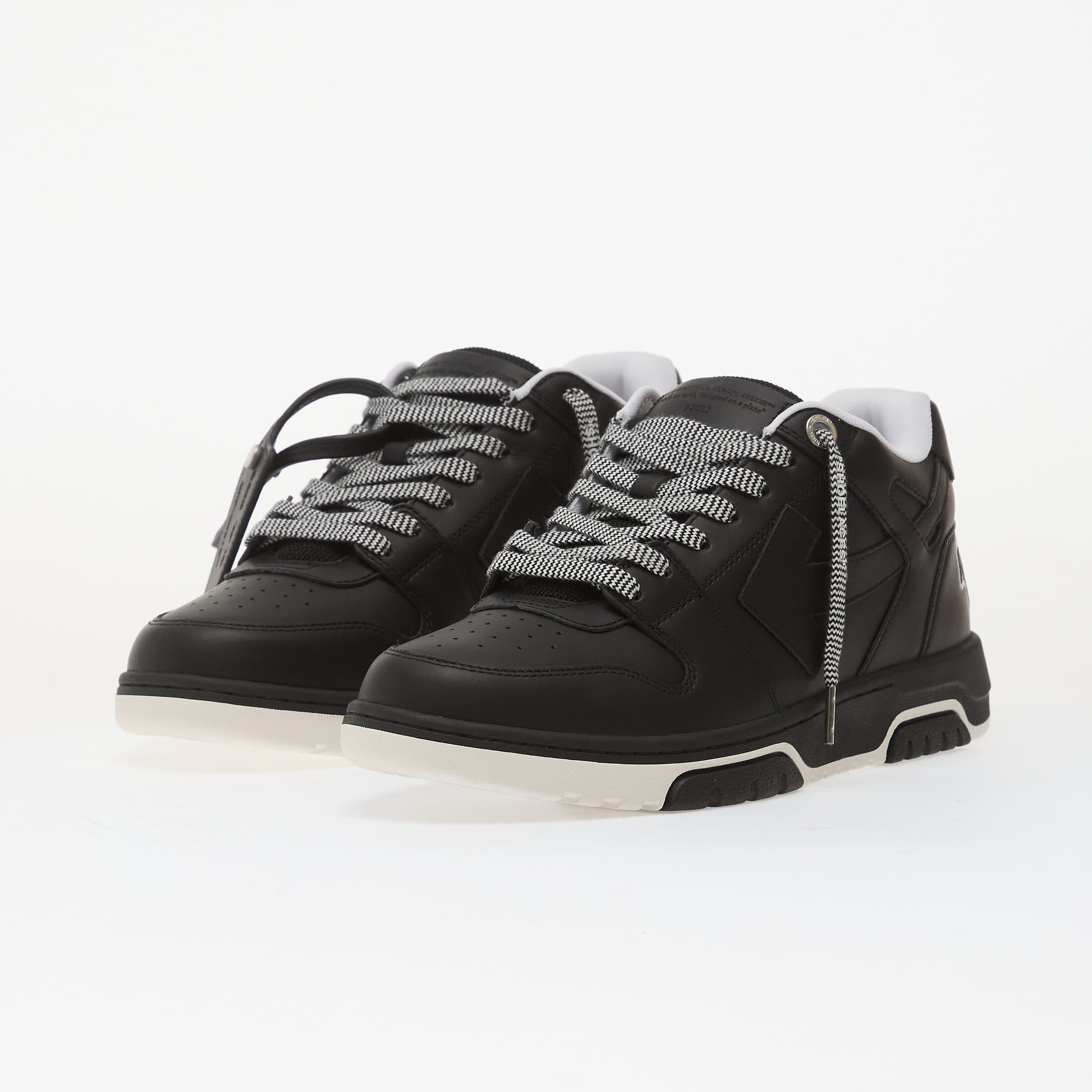 Off-White Сникърси M-Out Of Office Patch-006 Black/ Black
