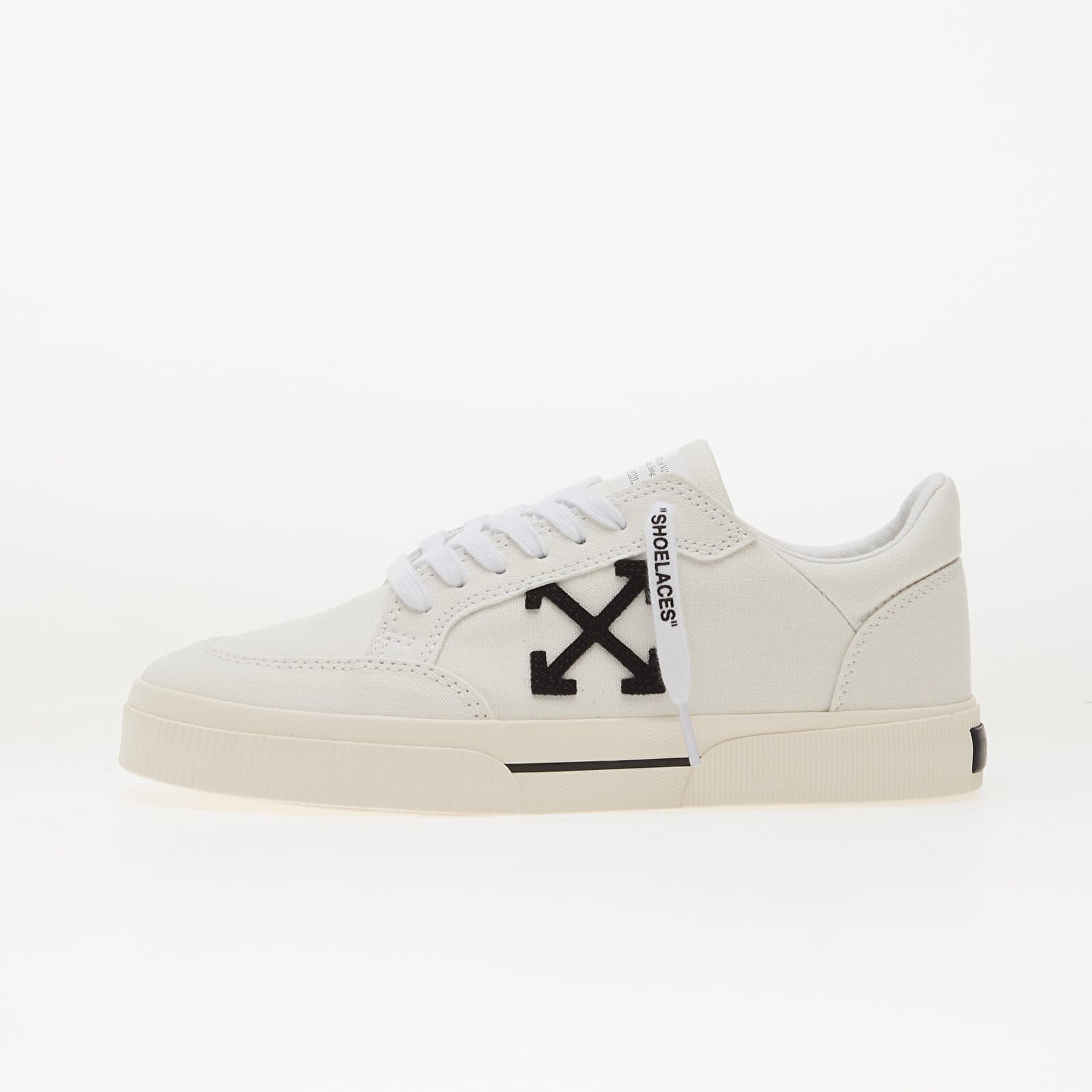Off-White Сникърси M Vulc Low Canvas White/ Black