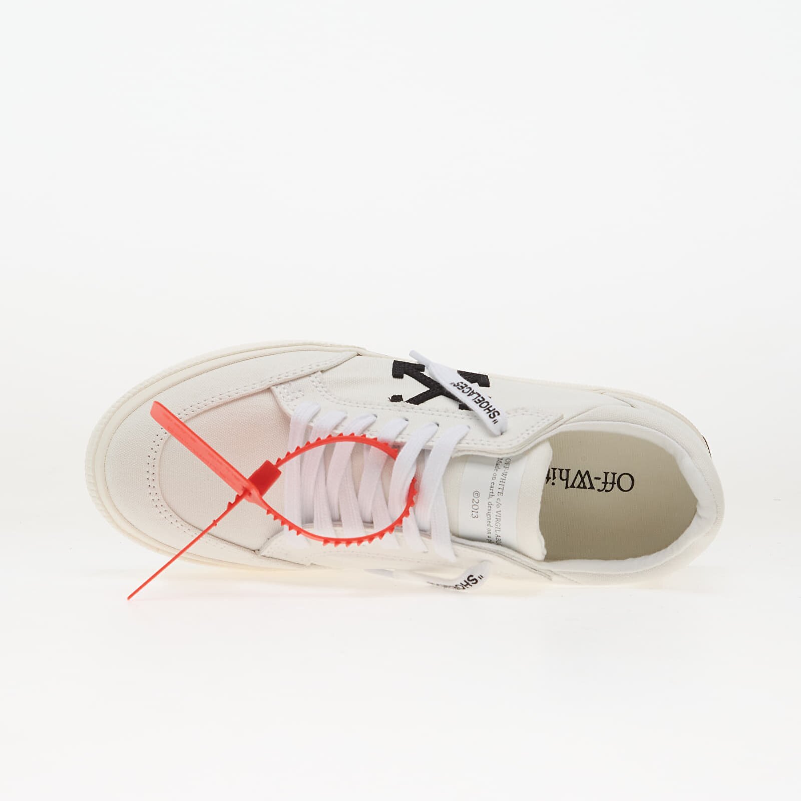 Off-White Сникърси M Vulc Low Canvas White/ Black