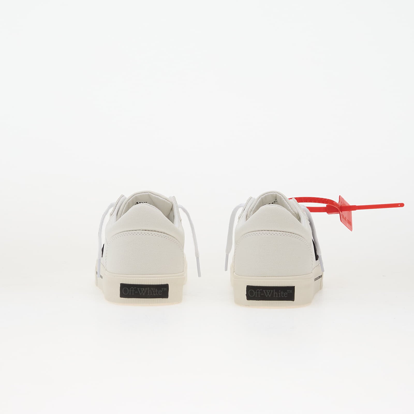 Off-White Сникърси M Vulc Low Canvas White/ Black