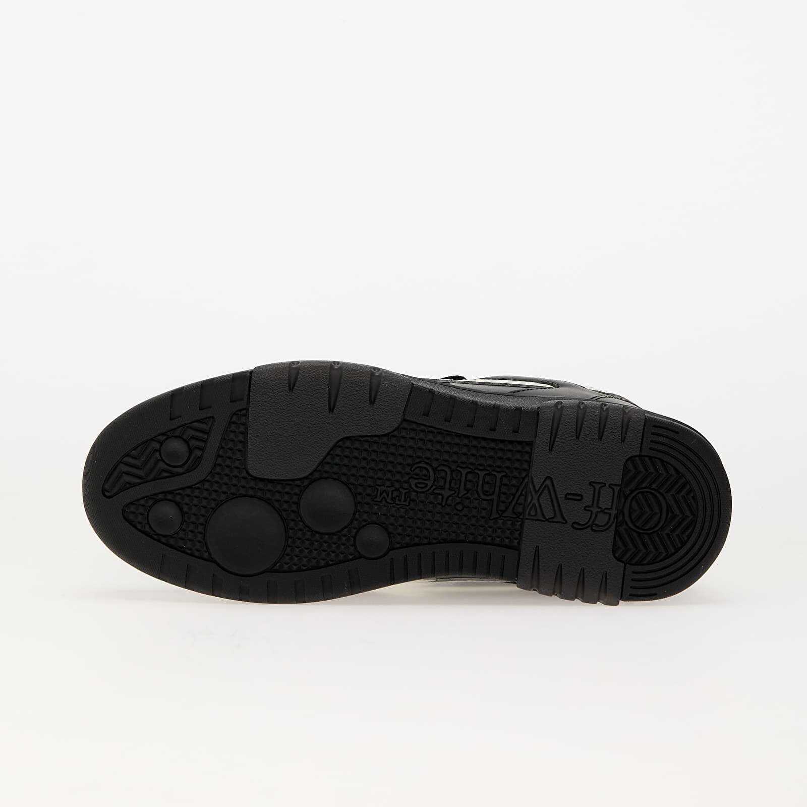 Off-White Сникърси Out Of Office Calf Leather Black White