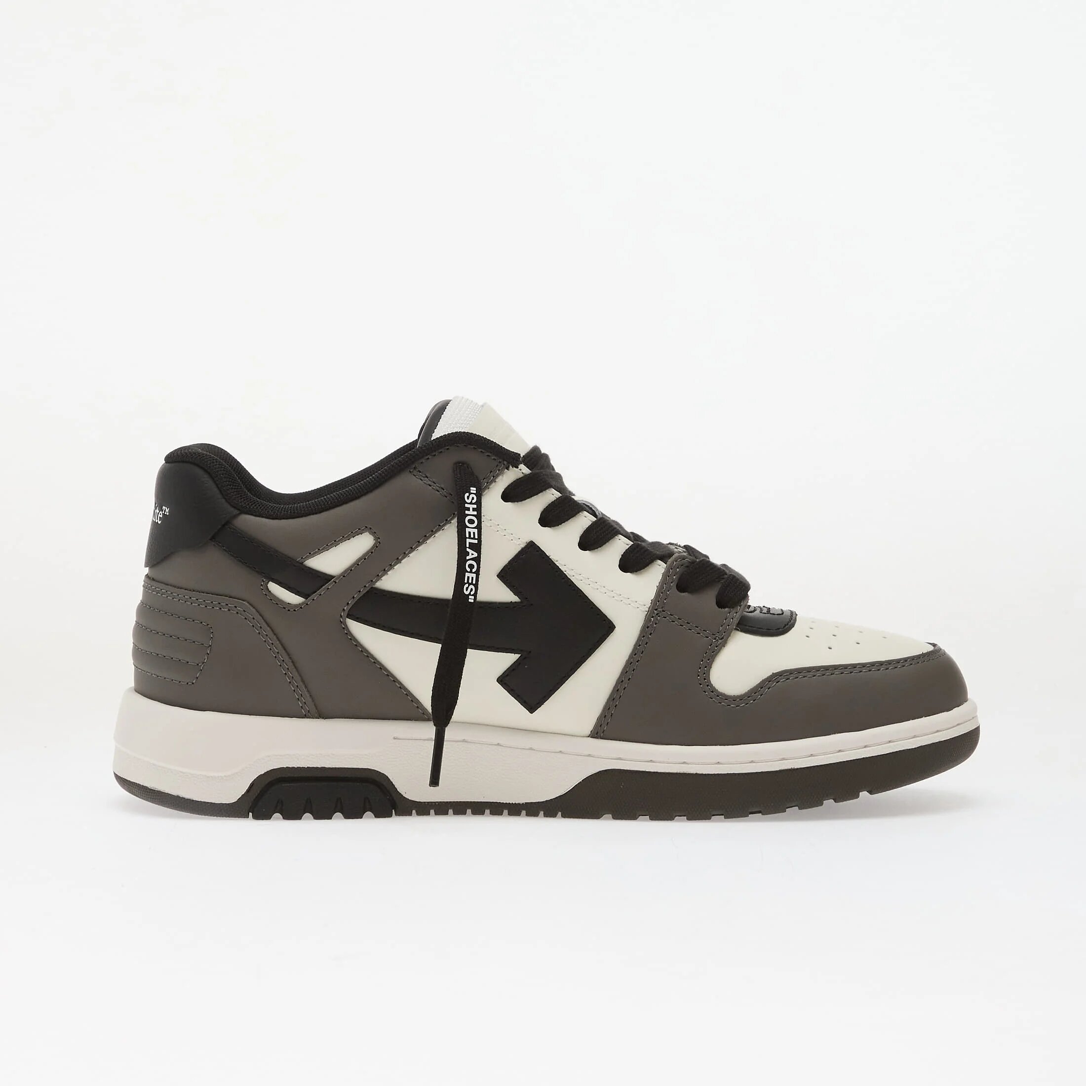 Off-White Сникърси Out Of Office Dark Grey/ Black