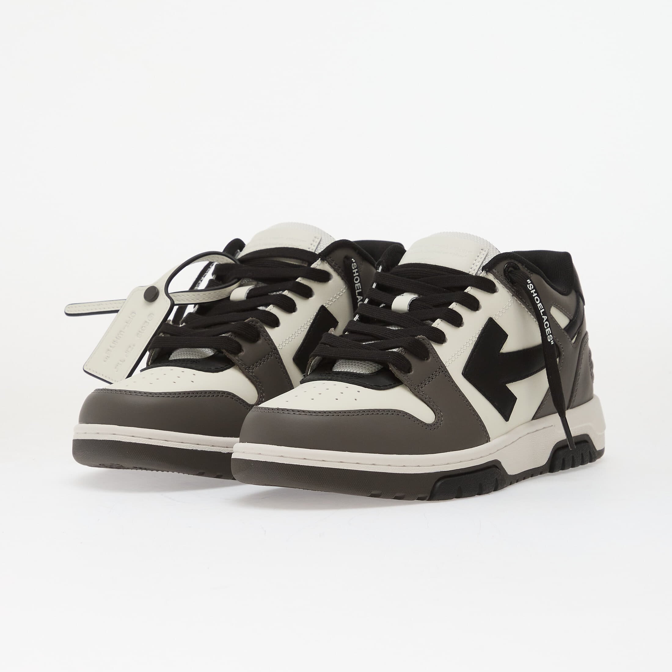 Off-White Сникърси Out Of Office Dark Grey/ Black