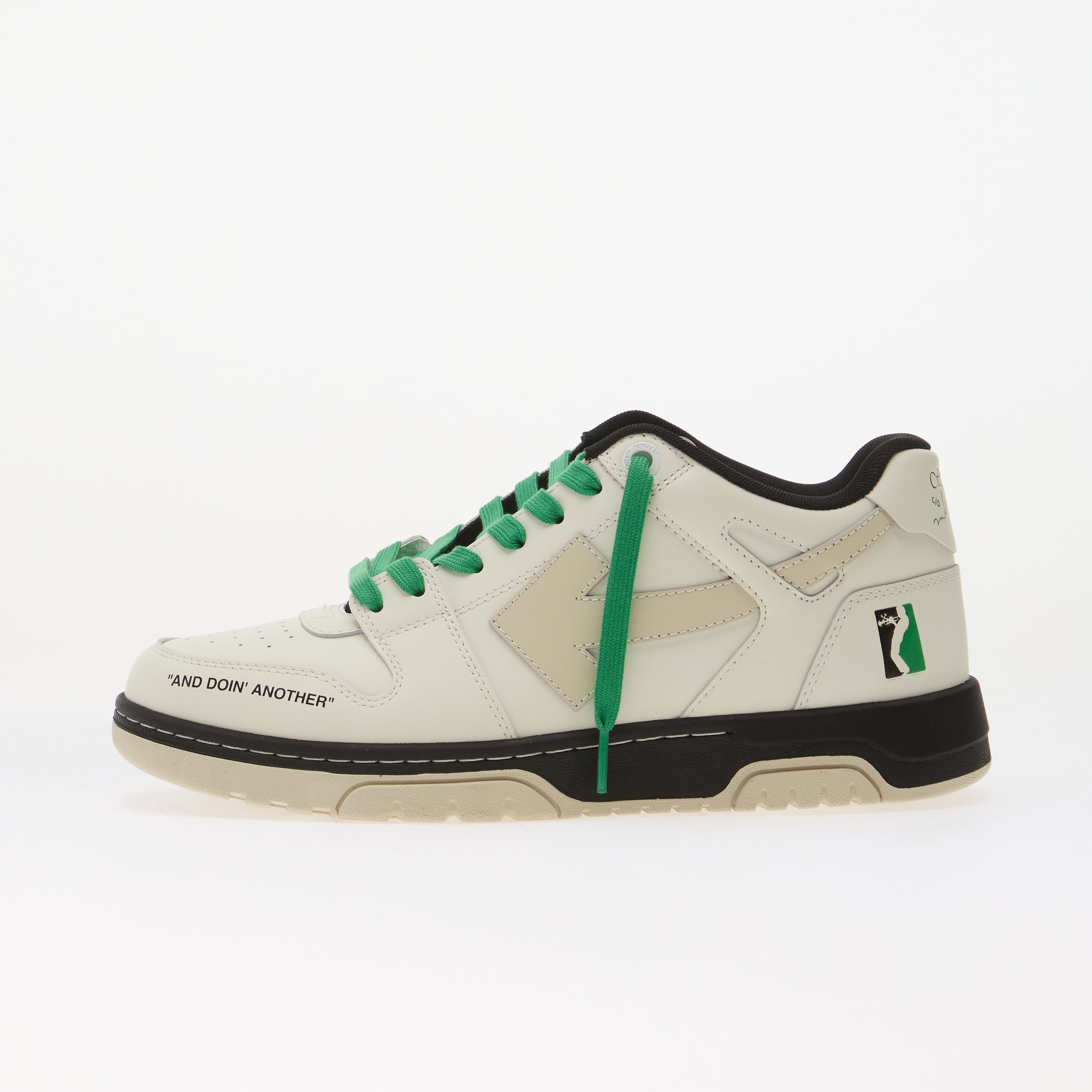 Off-White Сникърси Out Of Office Miles Davis White/ Green