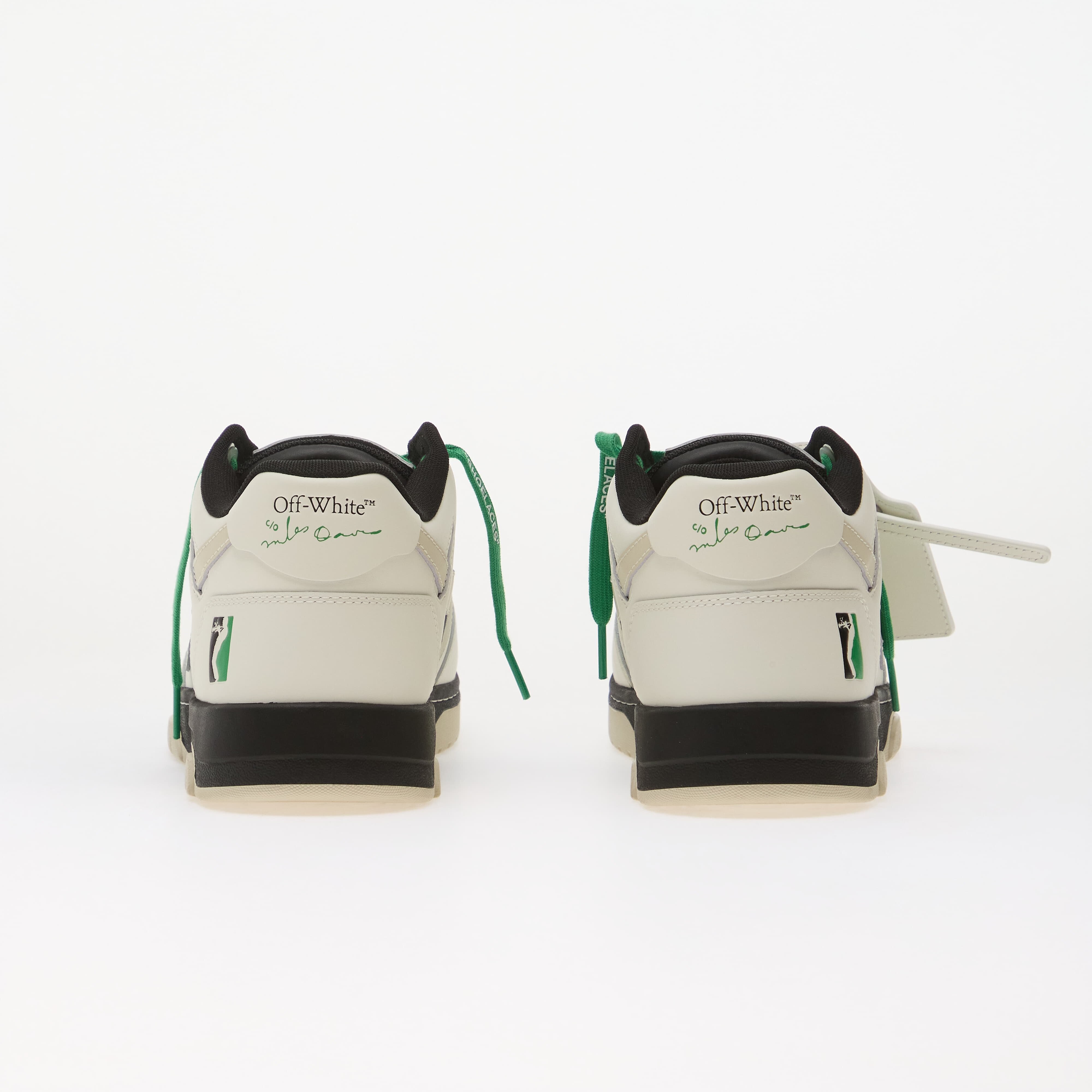 Off-White Сникърси Out Of Office Miles Davis White/ Green