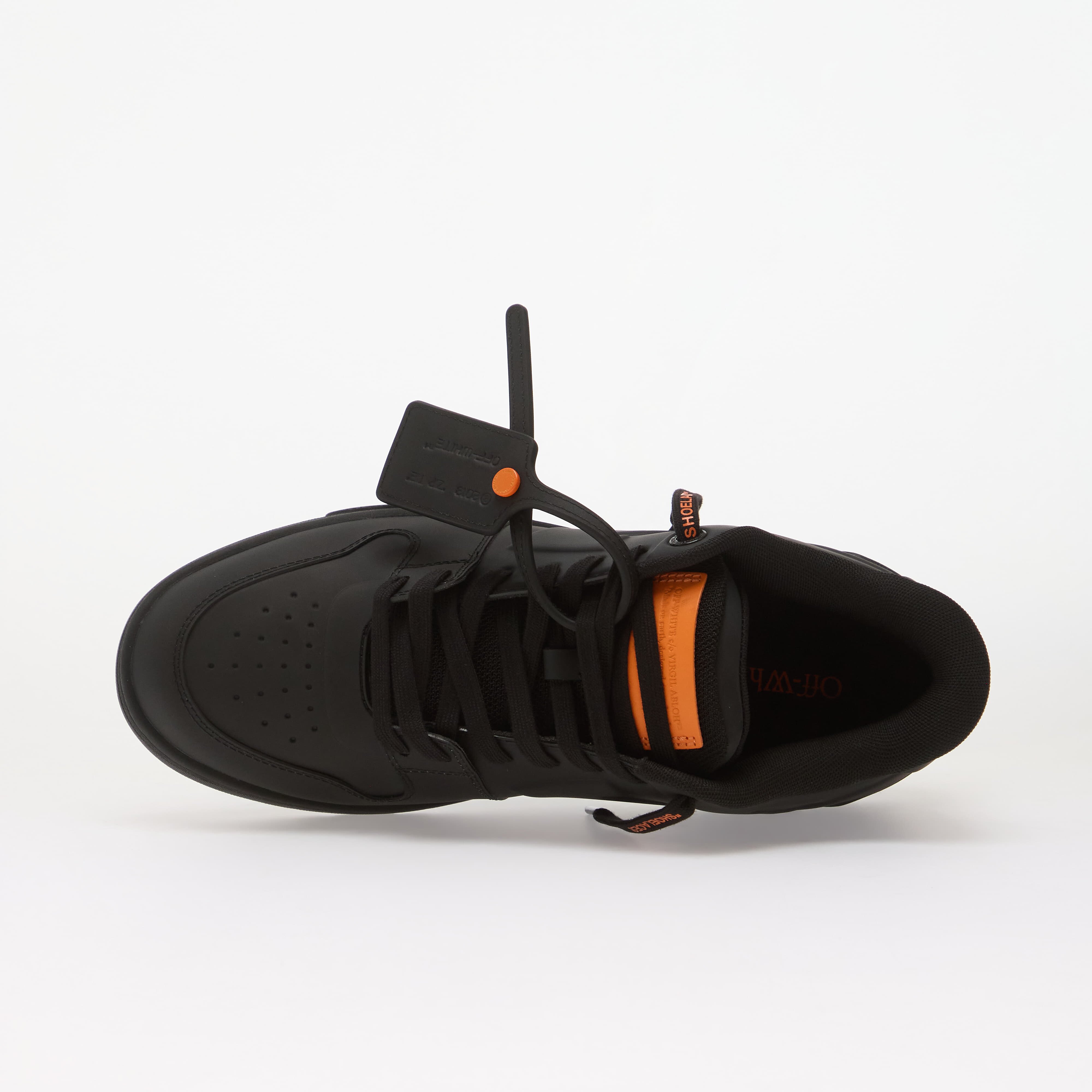 Off-White Сникърси Out Of Office Molded Sneakers Black/ Orange
