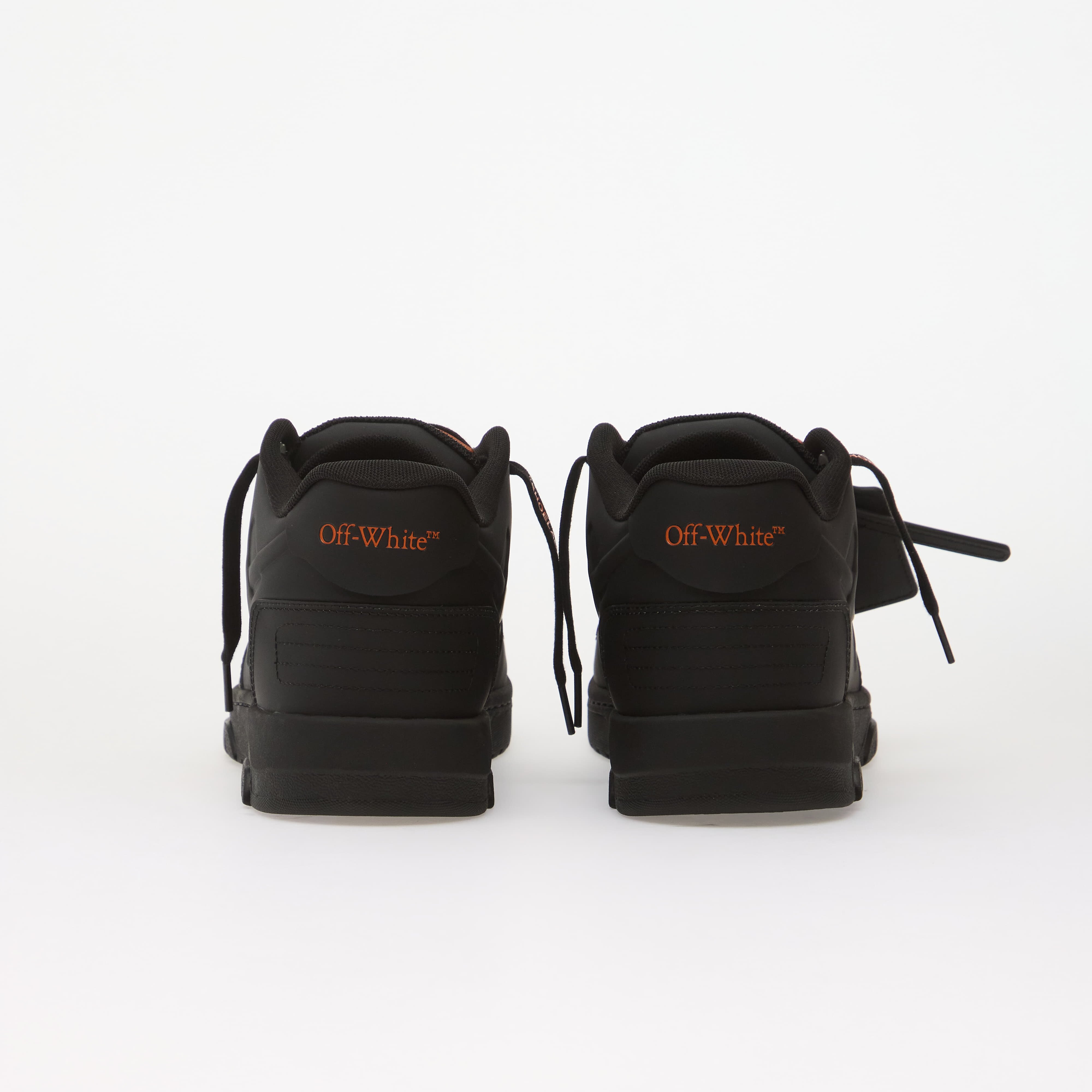 Off-White Сникърси Out Of Office Molded Sneakers Black/ Orange