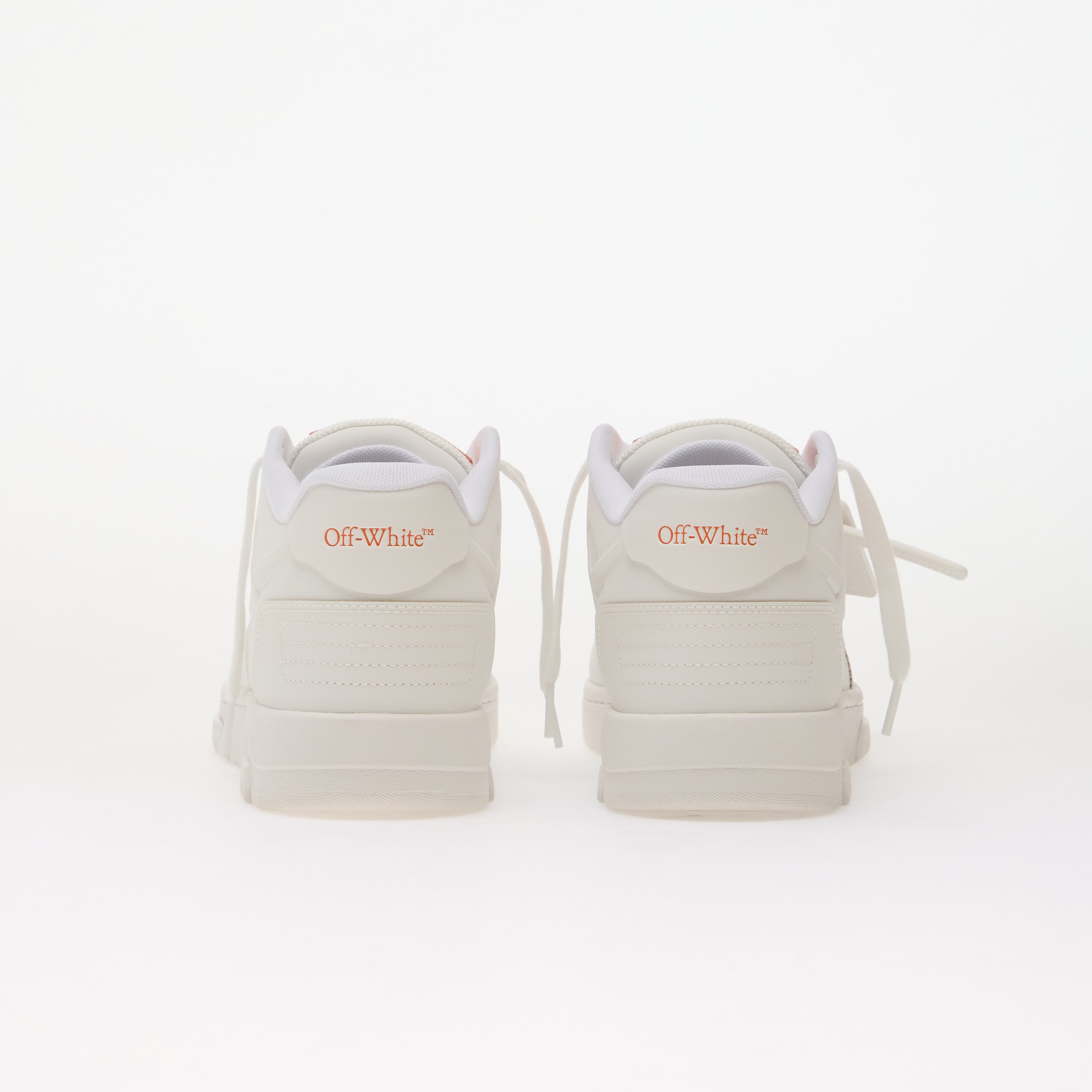 Off-White Сникърси Out Of Office Molded Sneakers White/ Orange