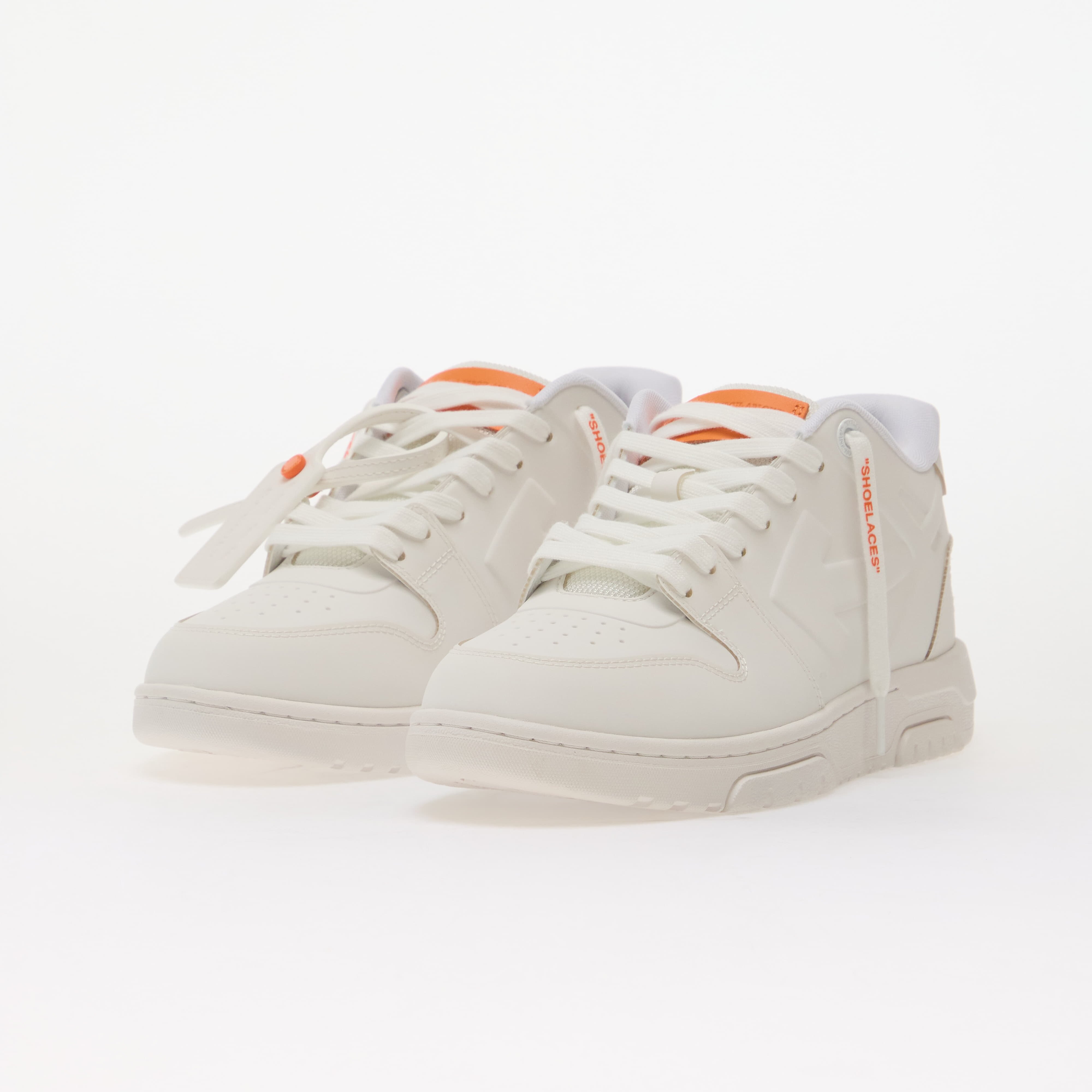 Off-White Сникърси Out Of Office Molded Sneakers White/ Orange