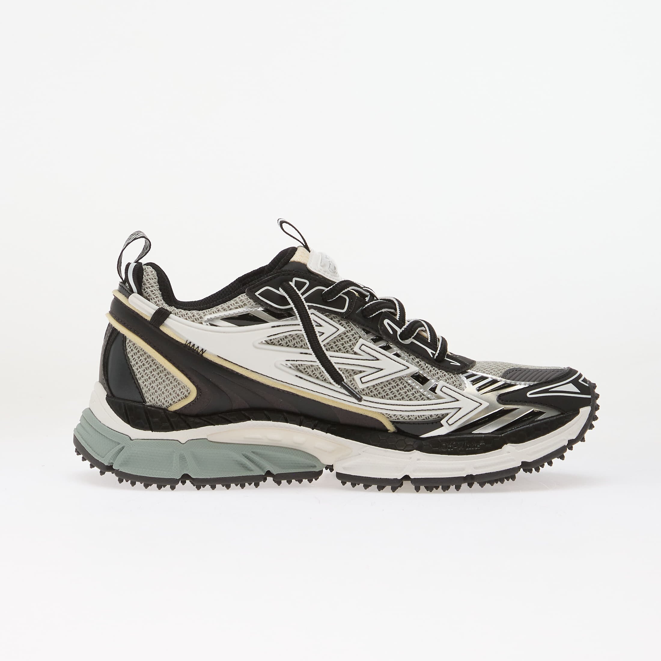 Off-White Сникърси Ow Be Right Back Light Grey/ Black