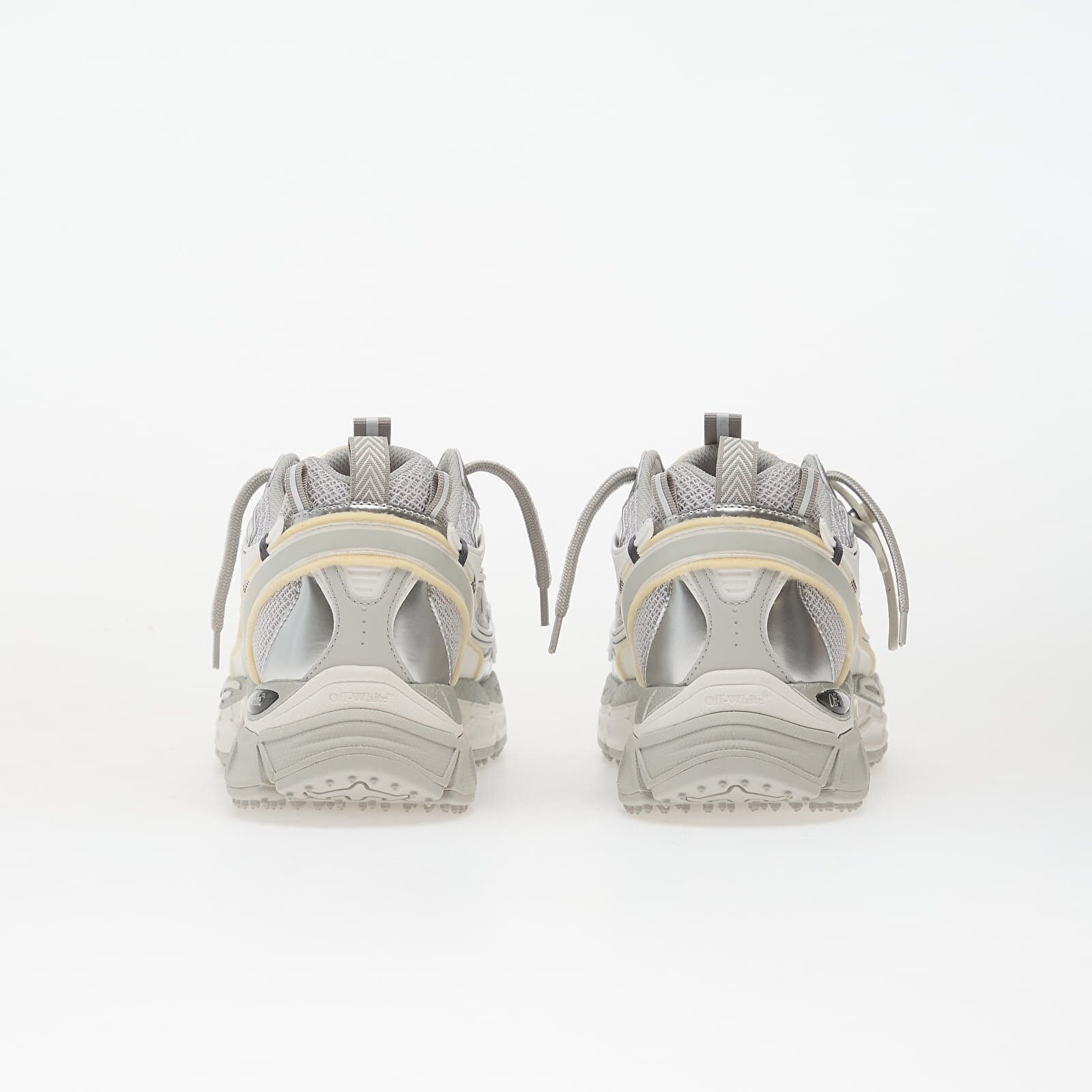 Off-White Сникърси Ow Be Right Back Mesh Grey/ Silver