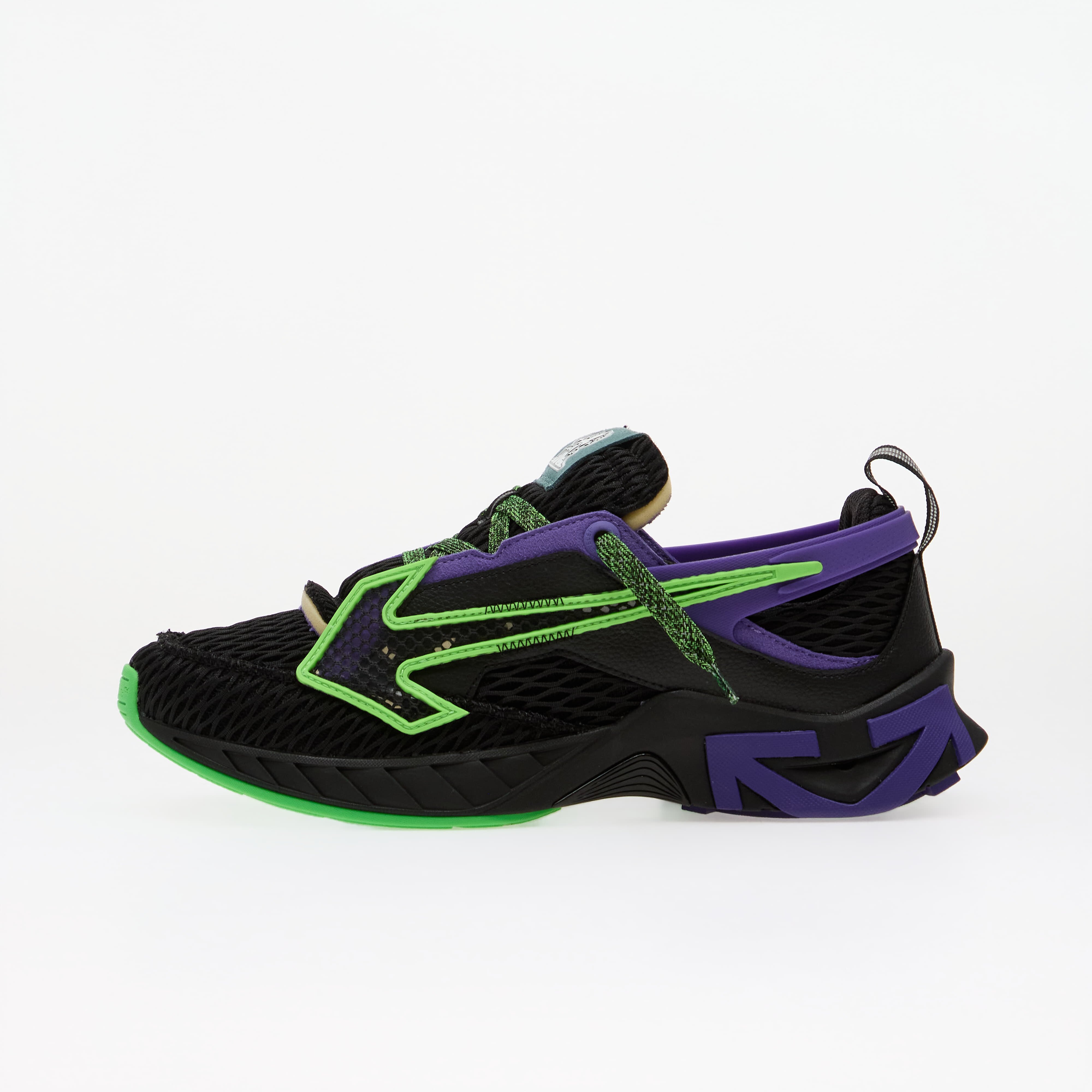 Off-White Сникърси Space Memo Black/ Purple