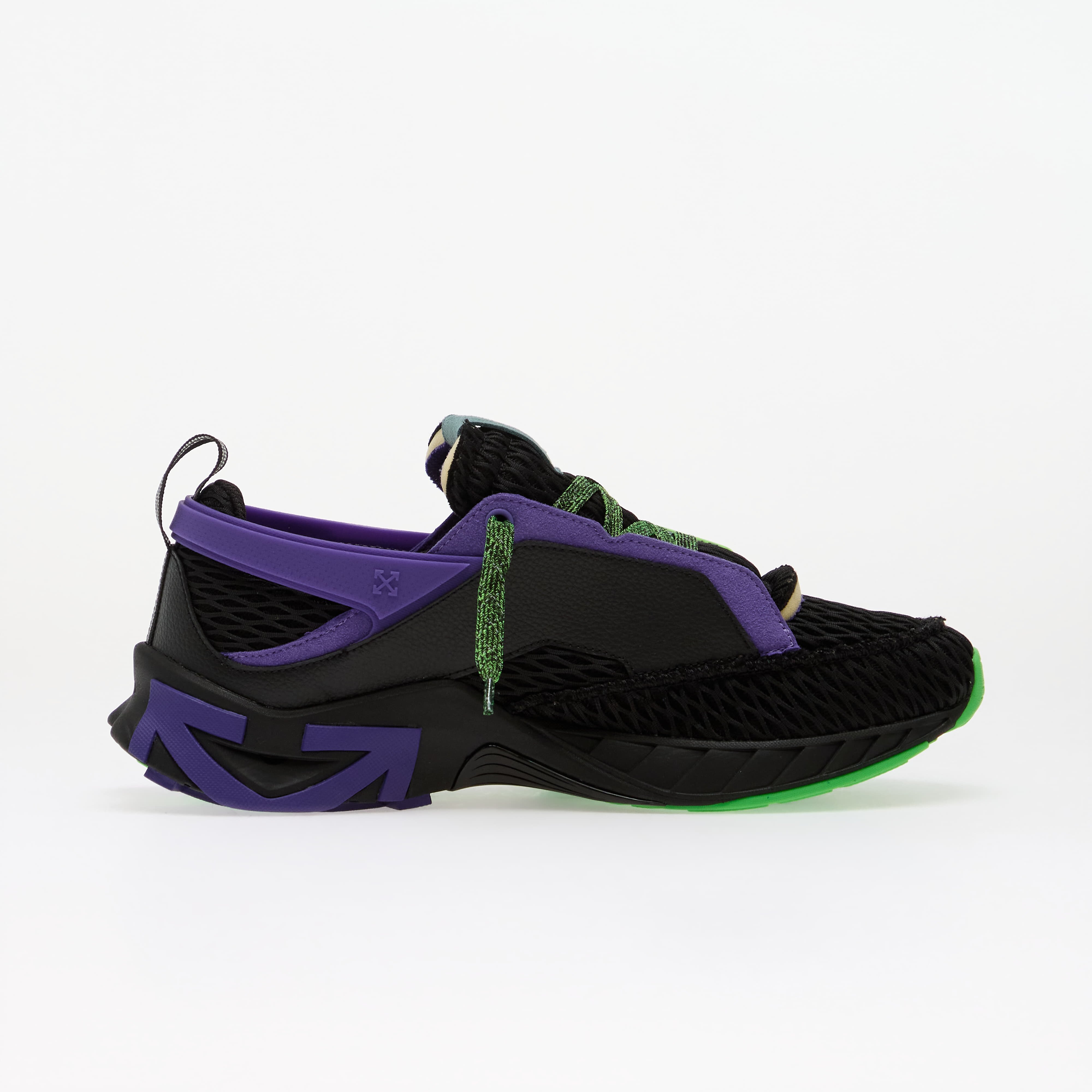 Off-White Сникърси Space Memo Black/ Purple