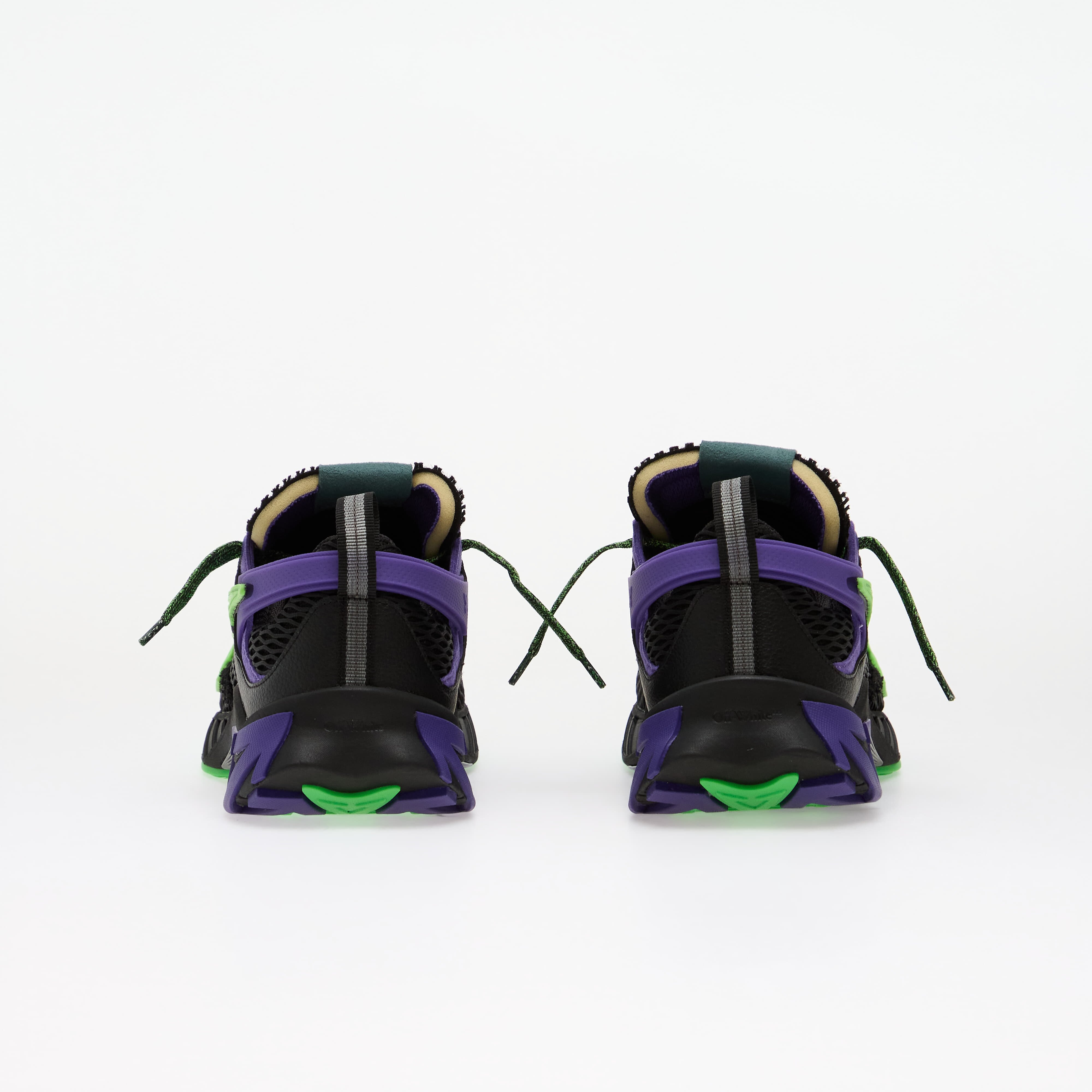 Off-White Сникърси Space Memo Black/ Purple