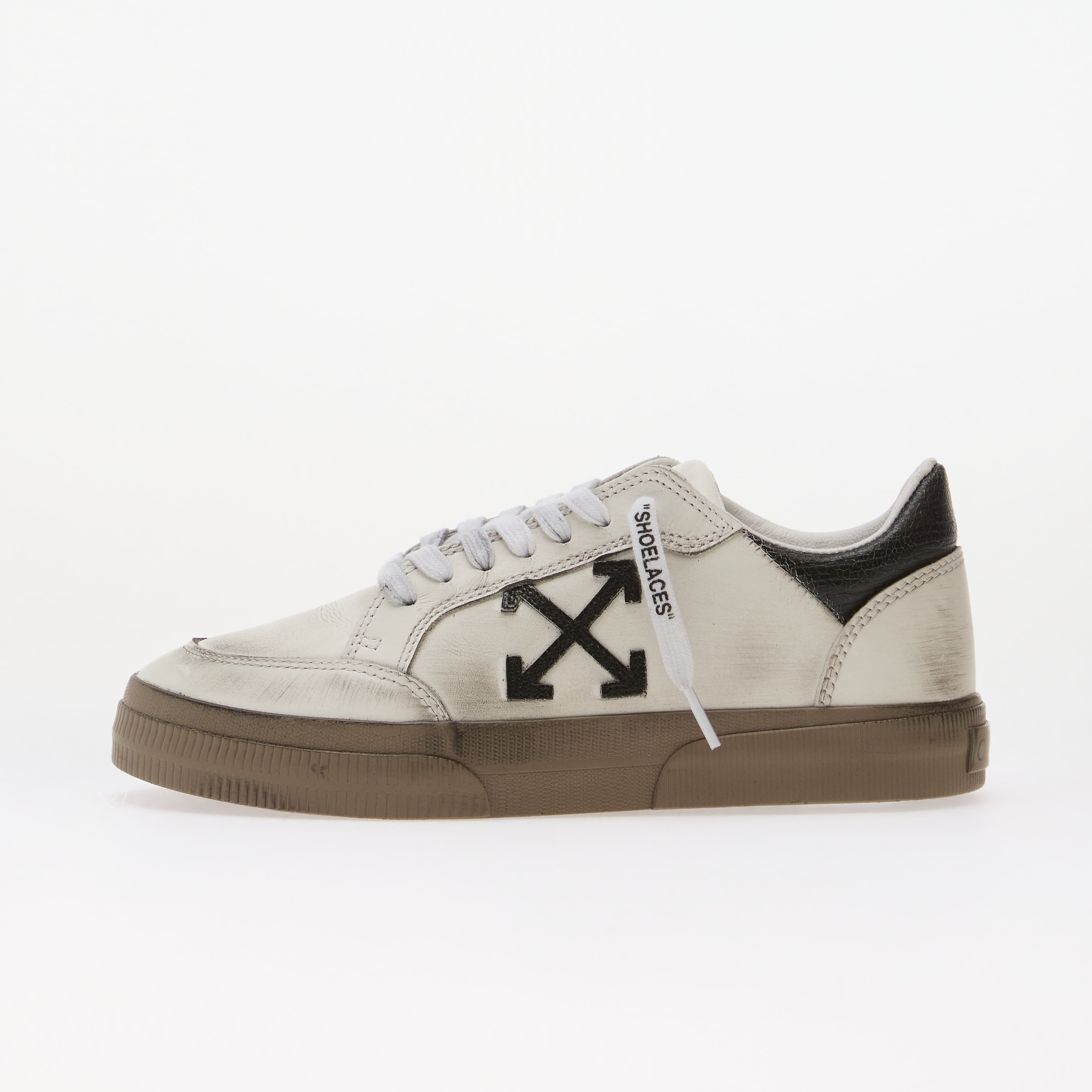 Off-White Сникърси Vulc Low Worn Out Vintage White/ Black