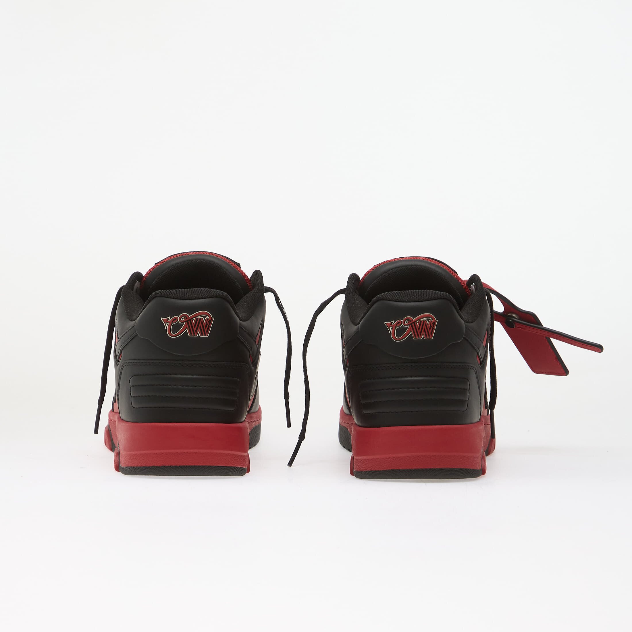 Off-White Сникърси x AC Milan Out Of Office Red/ Black