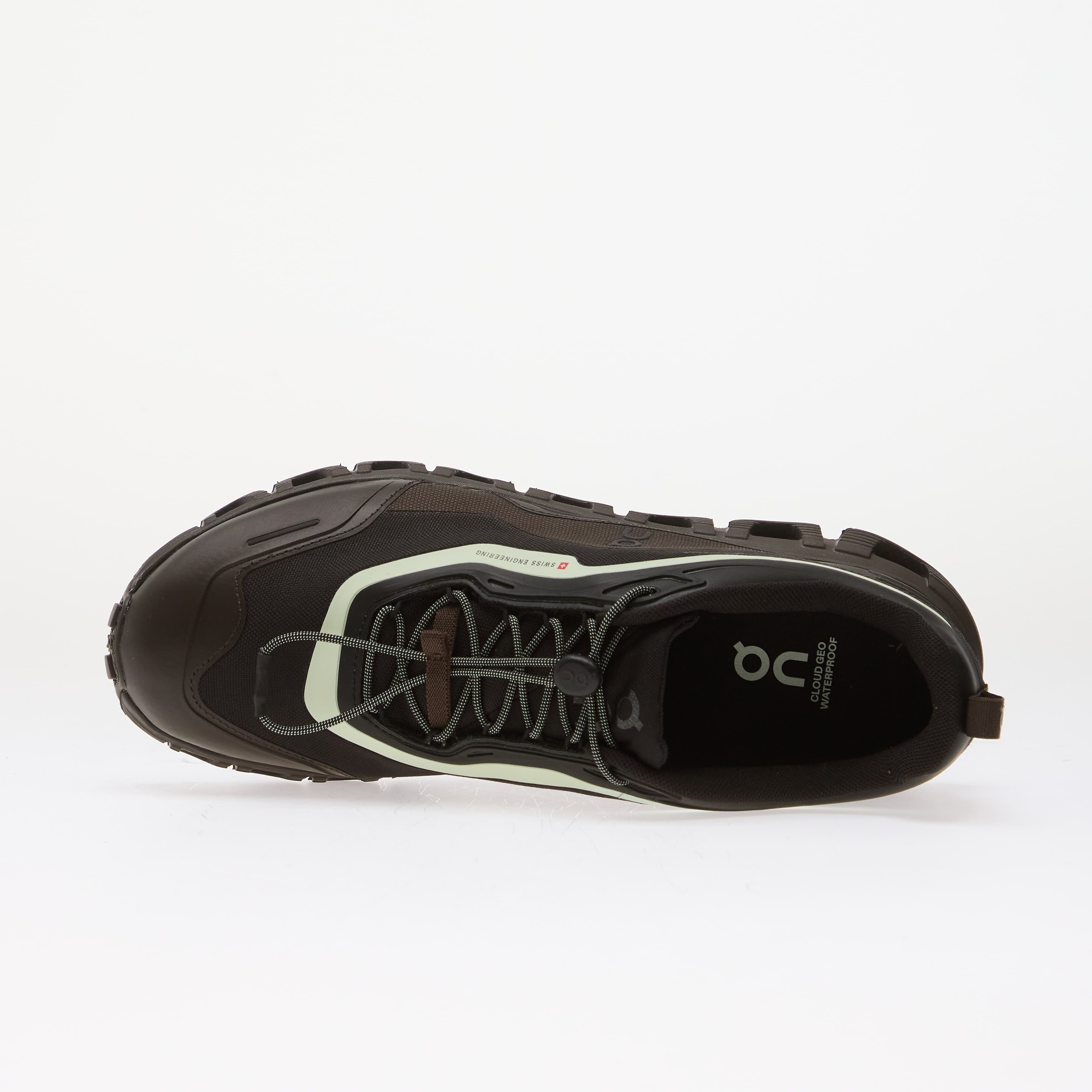 On Сникърси Cloud 6 Geo Waterproof Black/ Lima