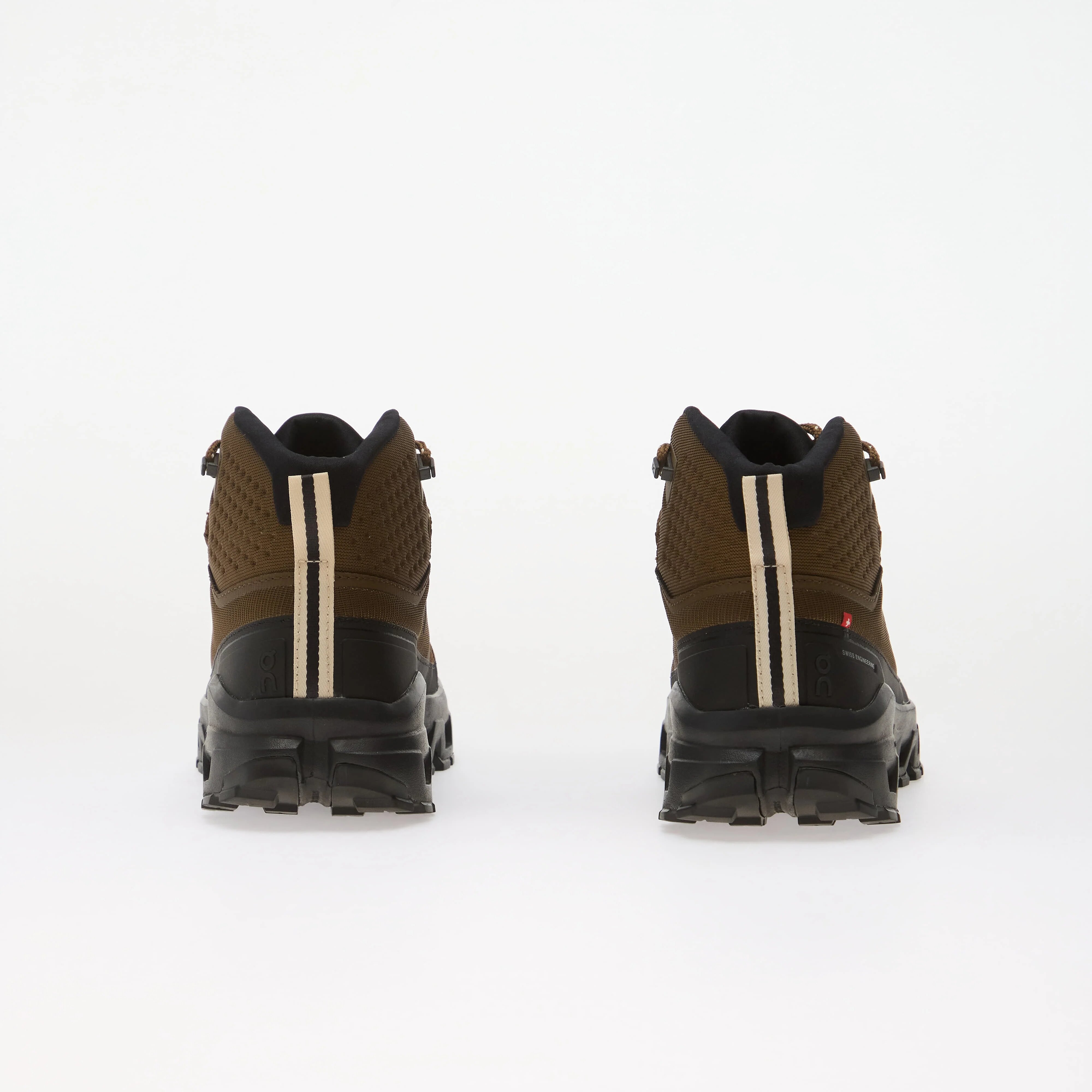 On Сникърси Cloudrock Mid Waterproof Earth/ Black