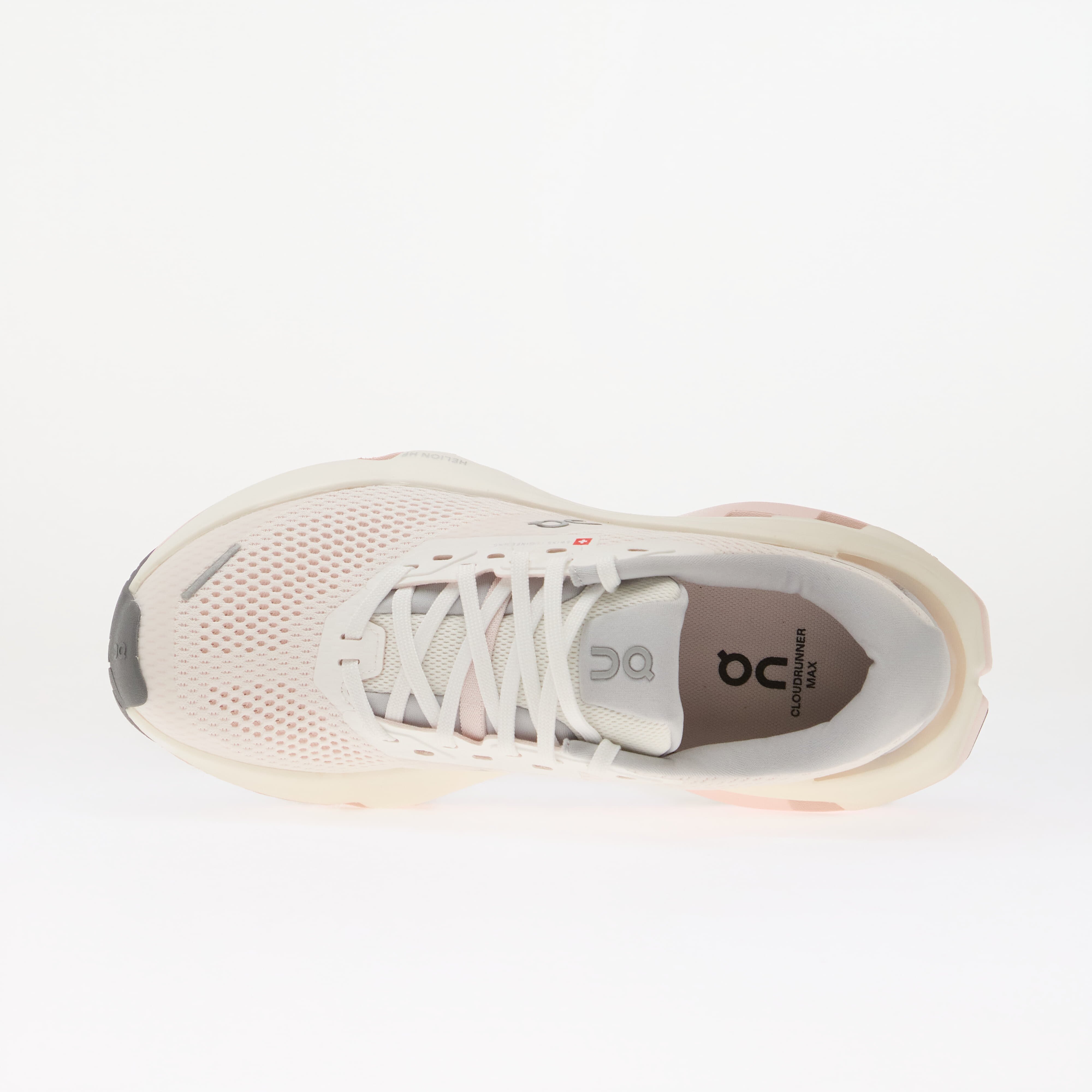On Сникърси Cloudrunner 3 Max White/ Salt