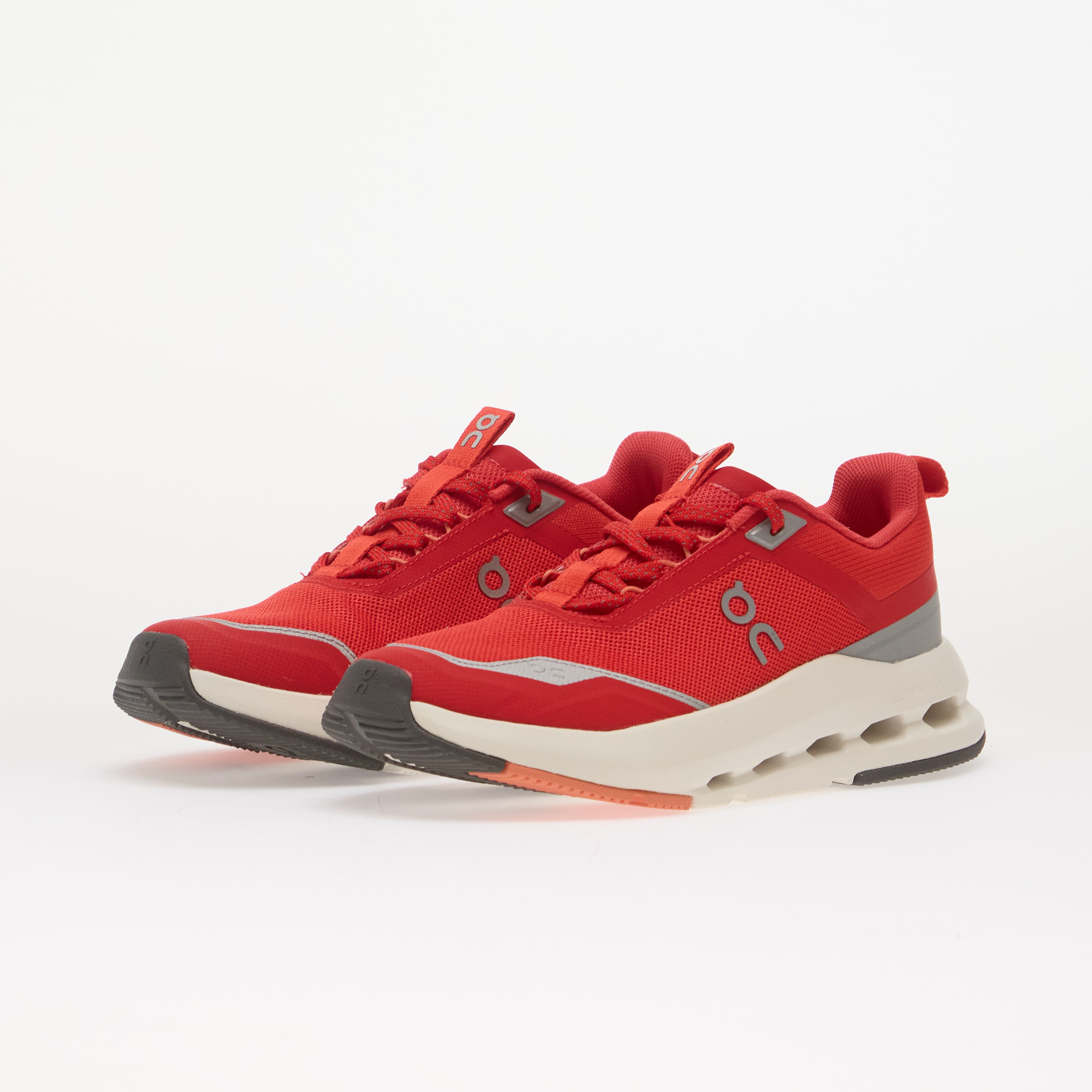 On Сникърси K Cloudnova Youth Red/ Terra