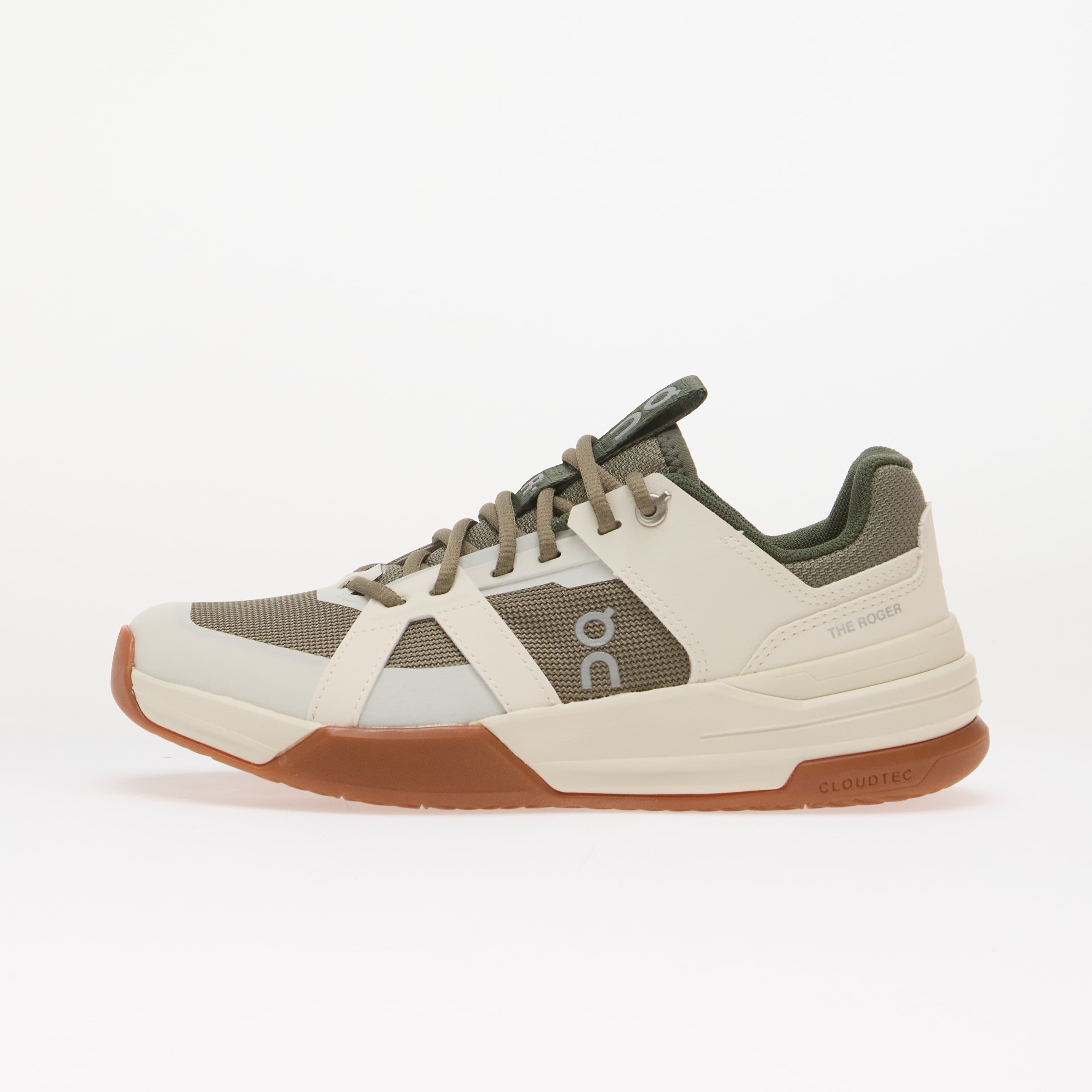 On Сникърси K The Roger Clubhouse Pro Youth Ivory/ Olive