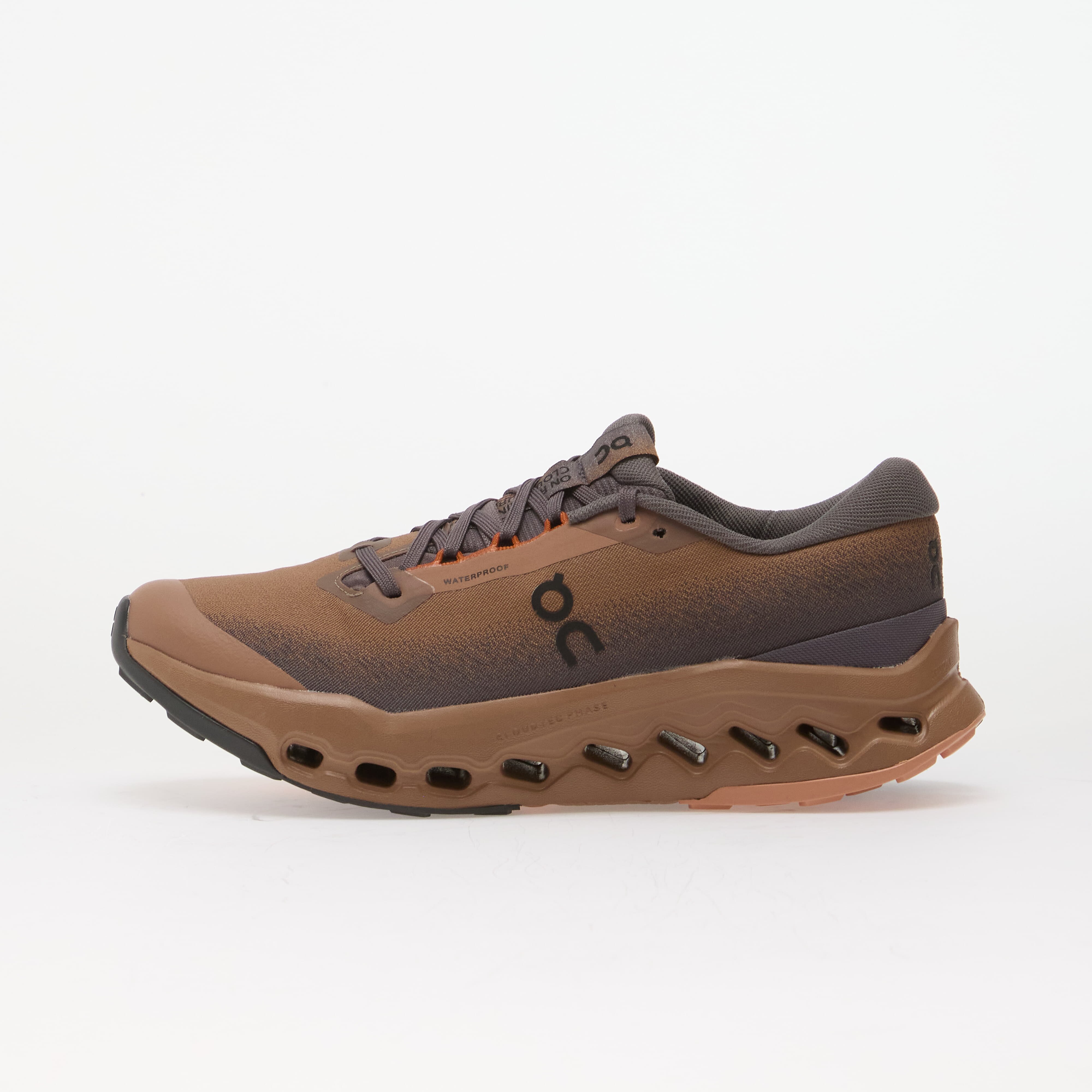 On Сникърси M Cloudsurfer Trail 2 Waterproof Portobello/ Pebble