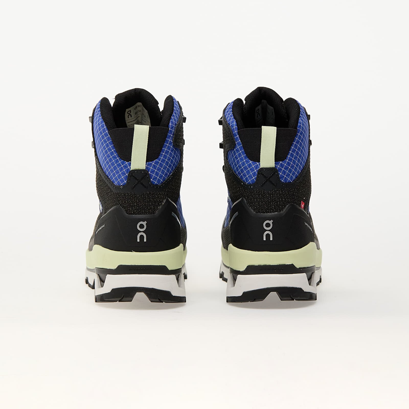 On Сникърси W Cloudalpine Waterproof Cobalt/ Limelight