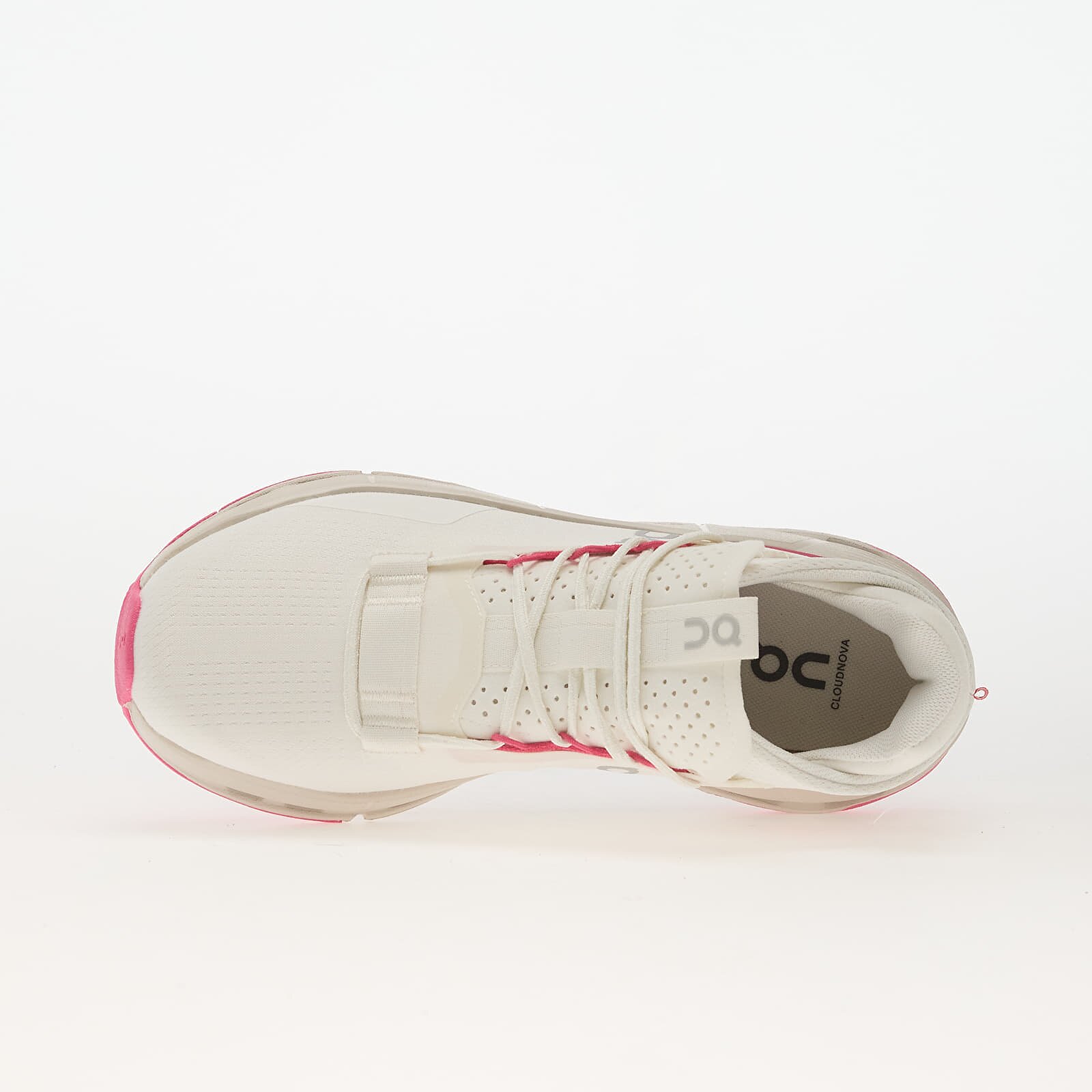 On Сникърси W Cloudnova 2 Ivory/ Pink