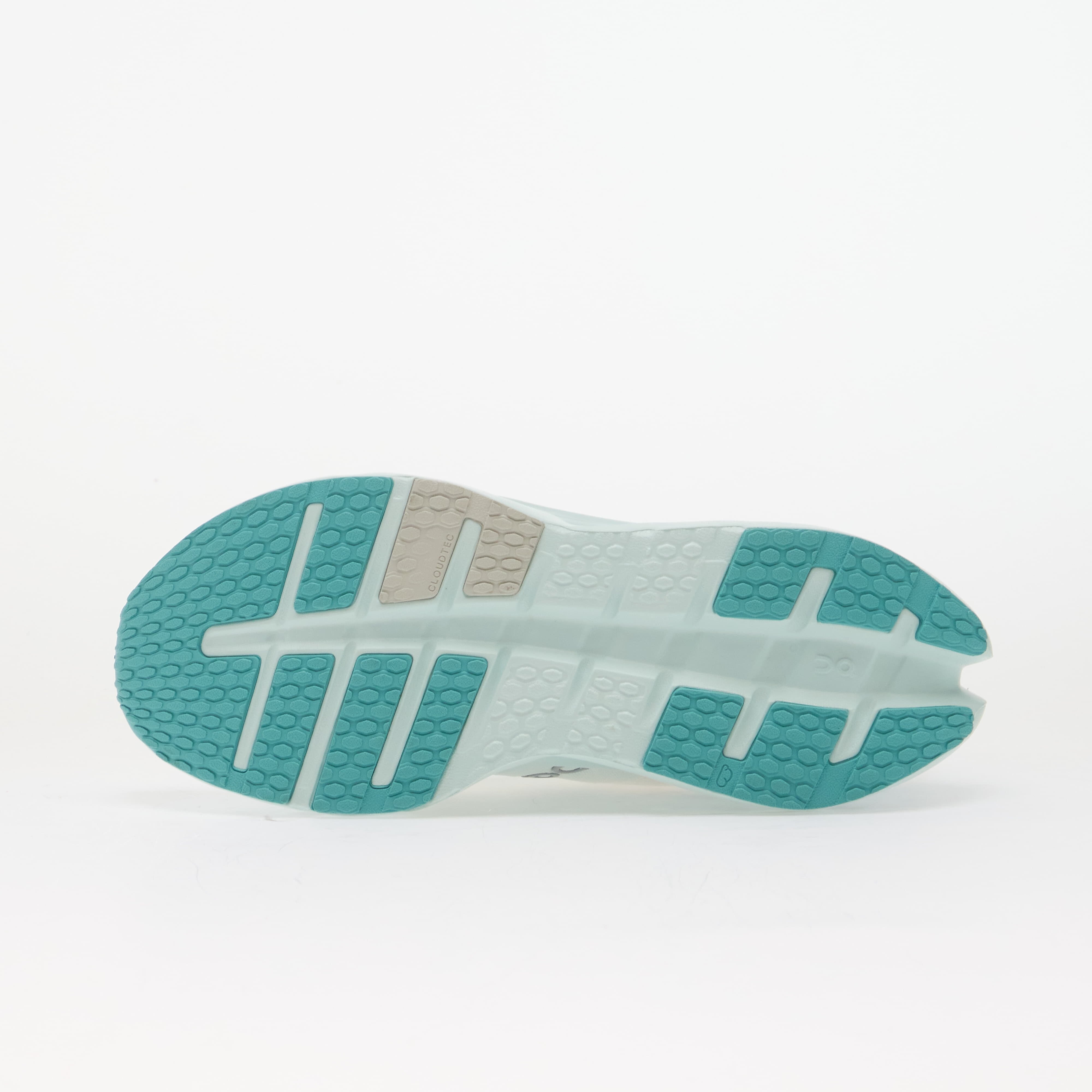 On Сникърси W Cloudrunner 3 Ivory/ Aquamarine