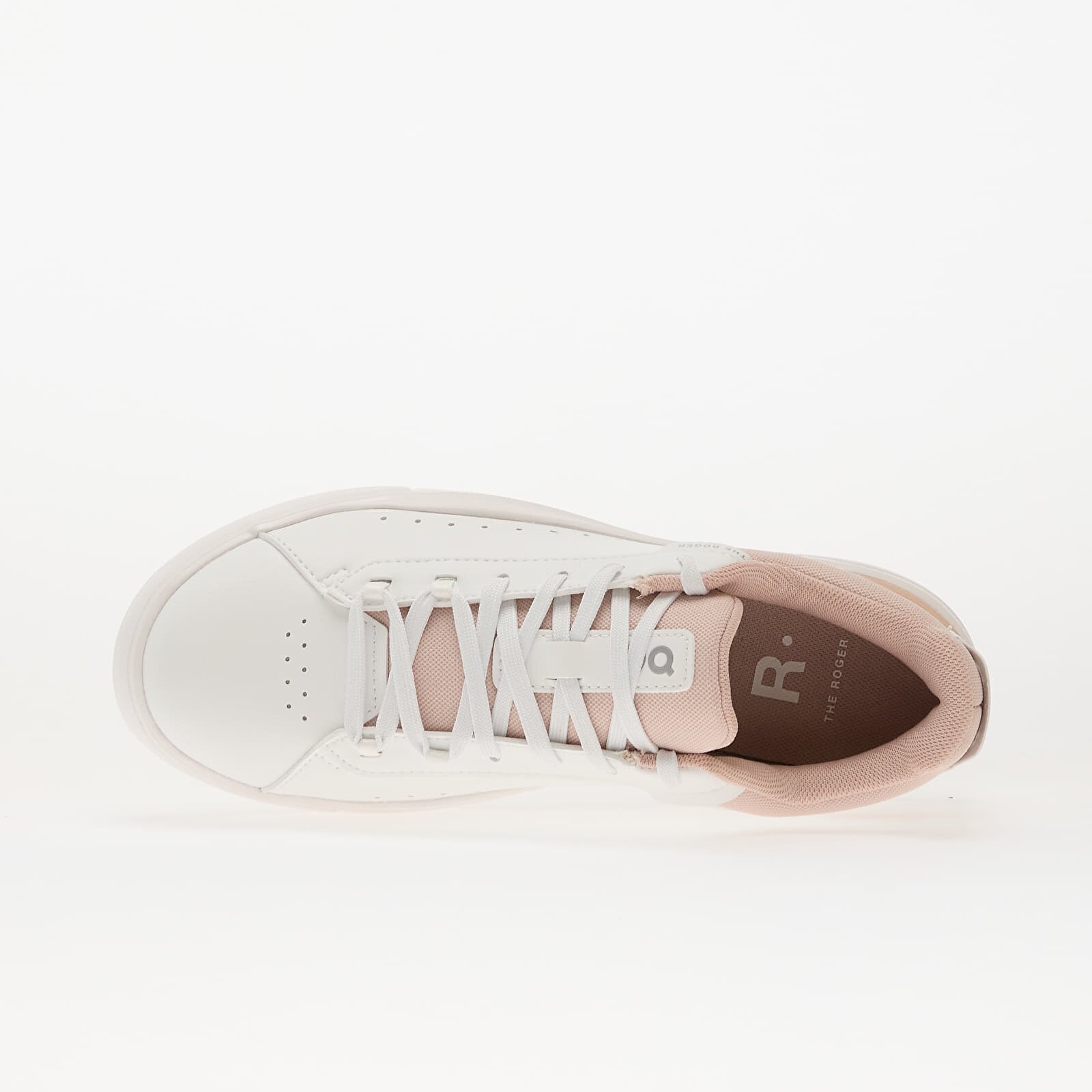 On Сникърси W The Roger Advantage White/ Rosehip