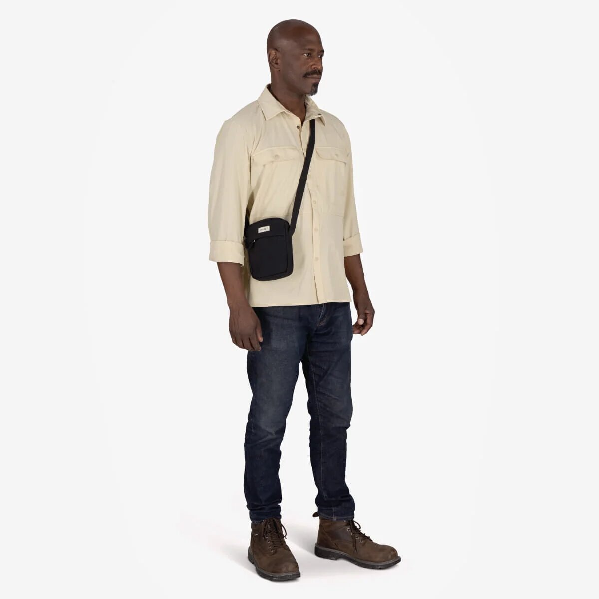 Osprey Чанта Arcane Small Crossbody Black 15 l