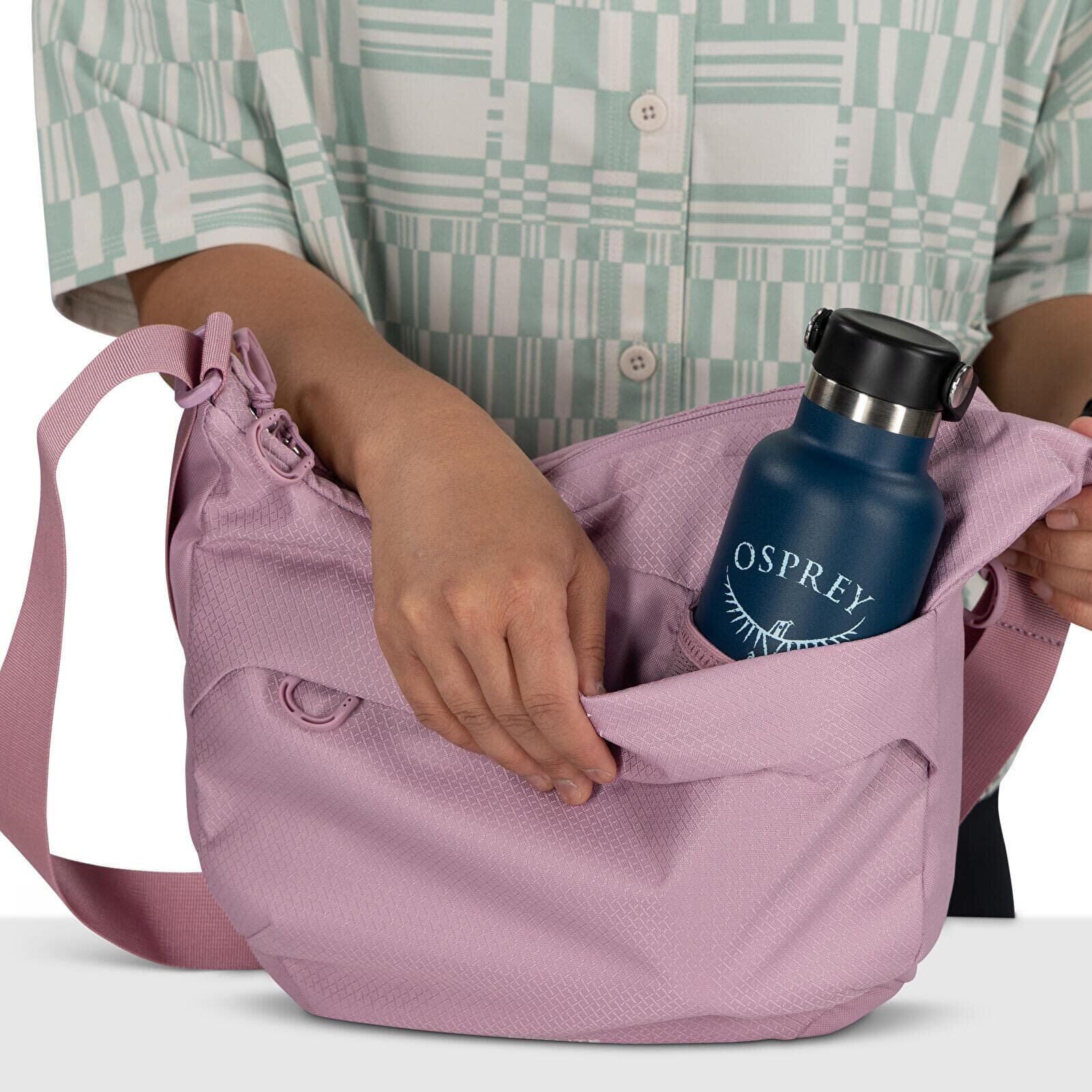 Osprey Чанта Daylite Crossbody Pouch Iris Pink