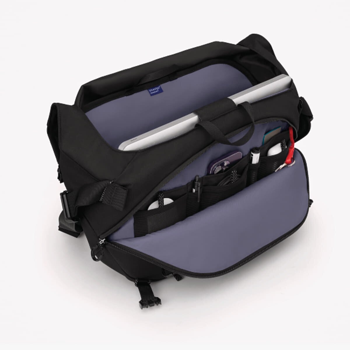 Osprey Чанта Metron 18 Messenger Black/ Anchor Blue