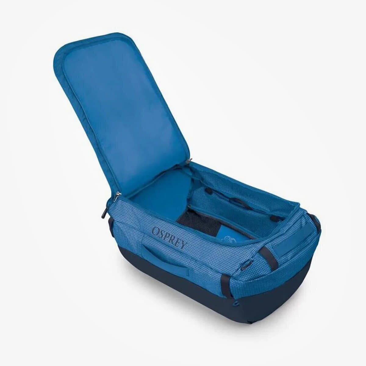 Osprey Чанта Transporter 65 Blue Flame/ Scoria Blue